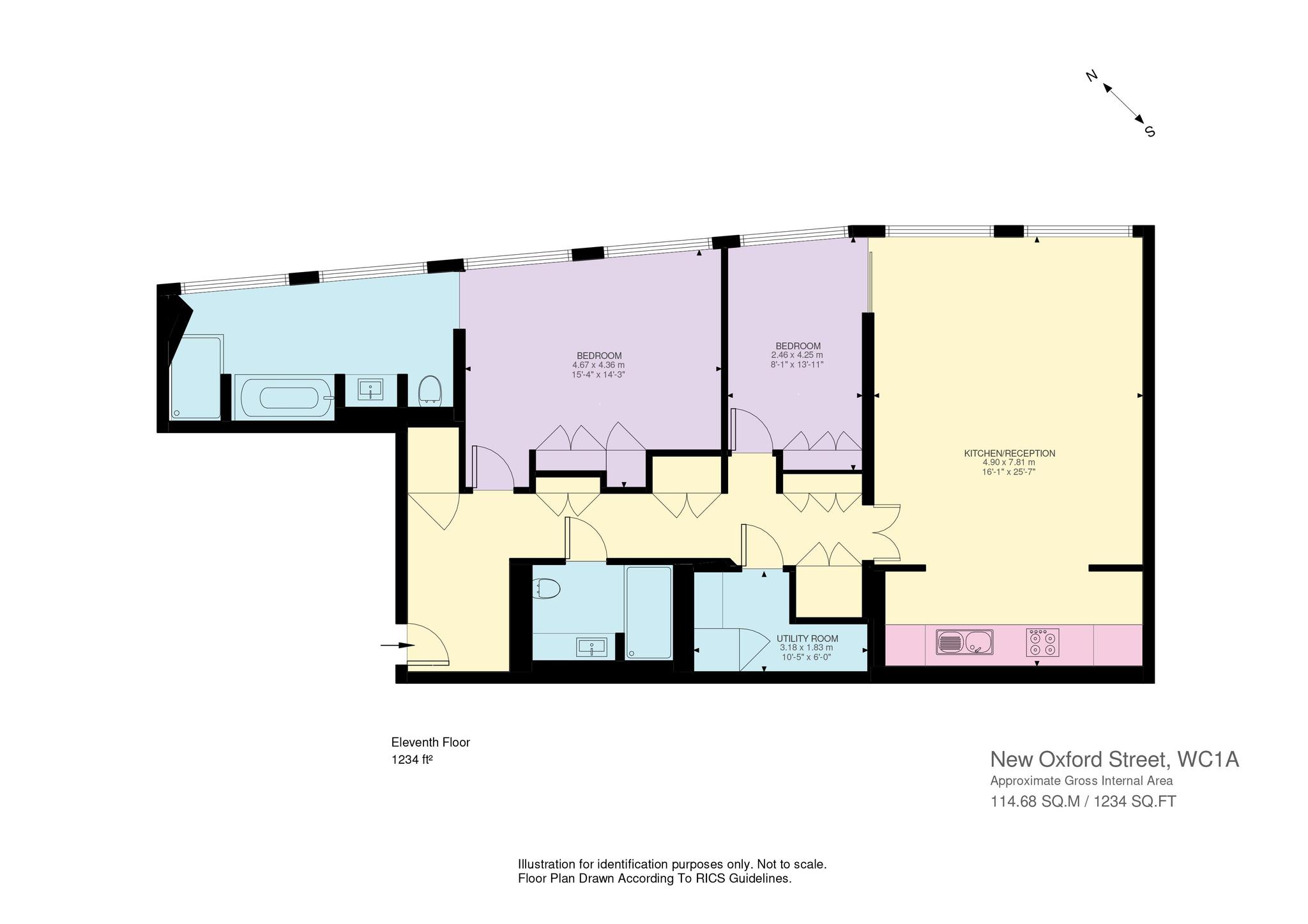 101-103, New Oxford Street, London floorplan