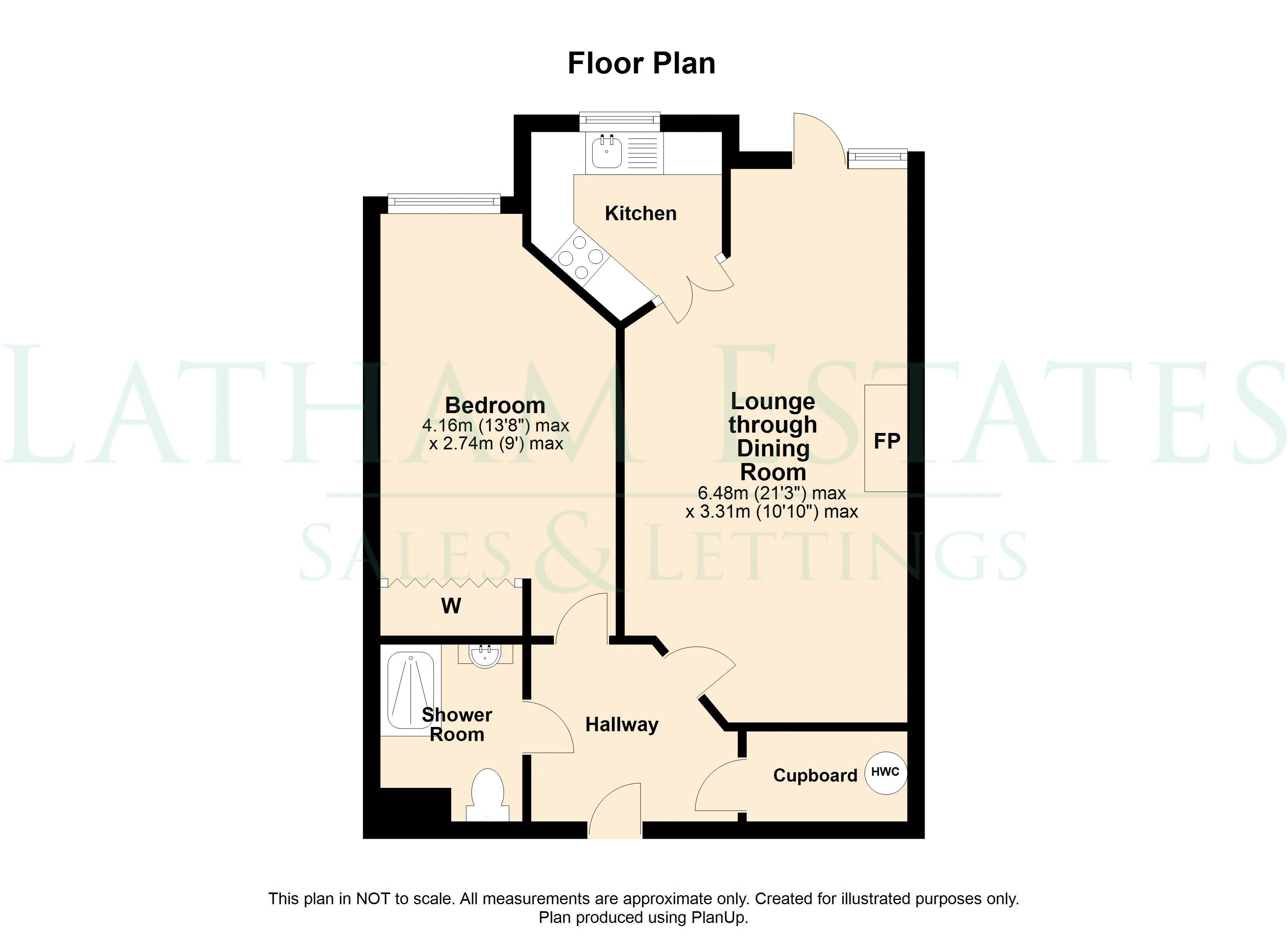 16 Bernard Court, Chester Road, Holmes Chapel floorplan