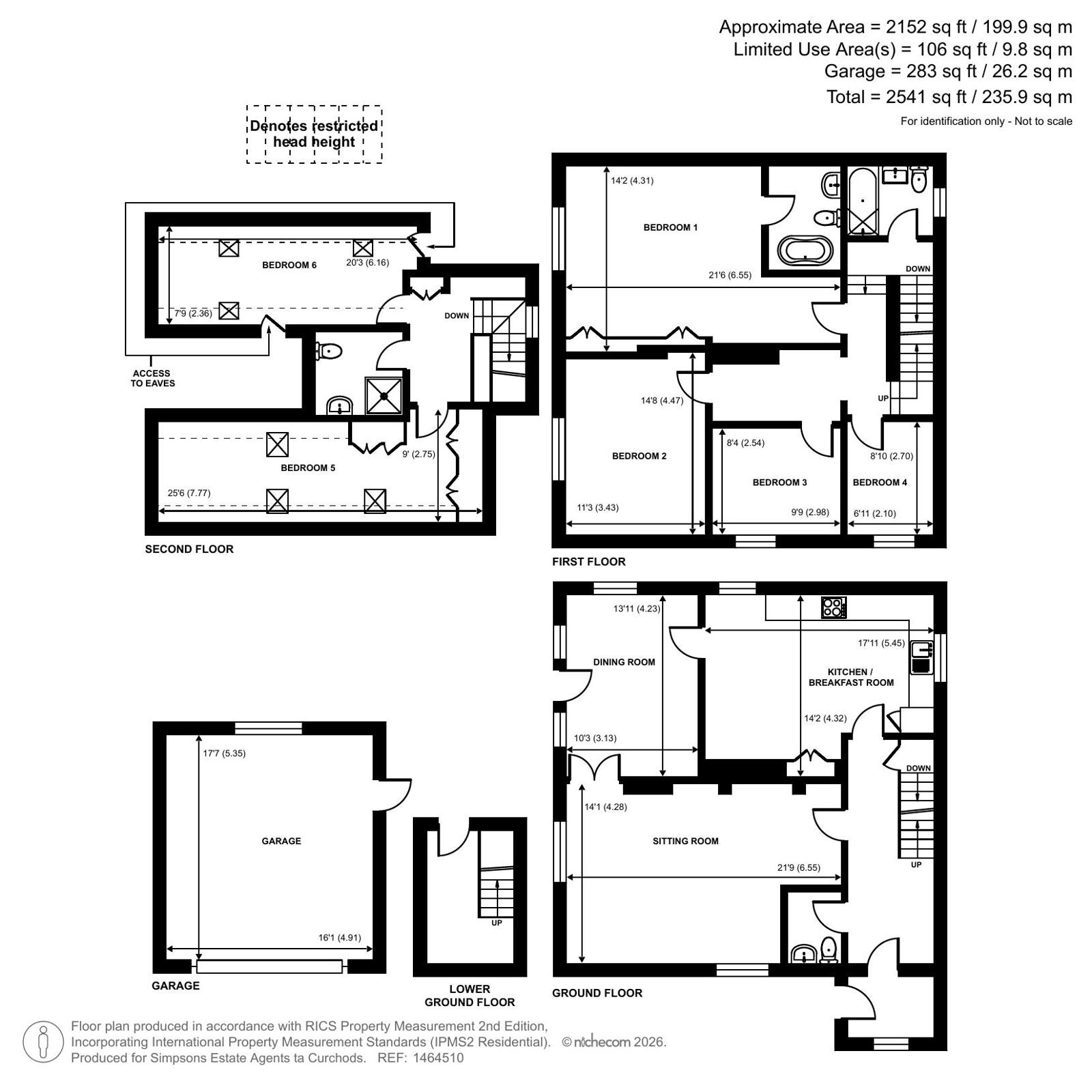 25, Horseshoe Lane West, Surrey floorplan