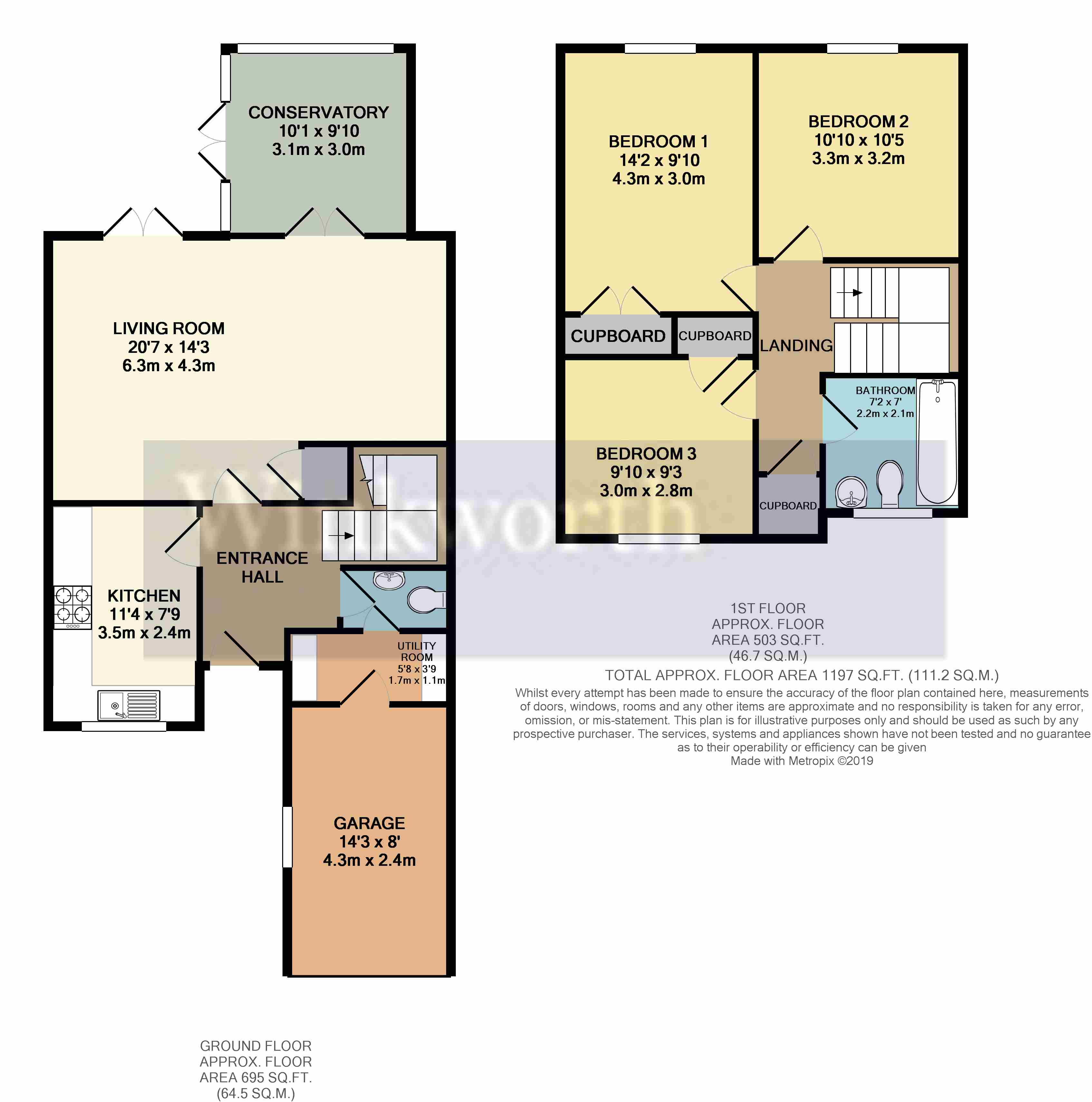 3 Bedrooms Semi-detached house for sale in Ashton Close, Tilehurst, Reading, Berkshire RG31