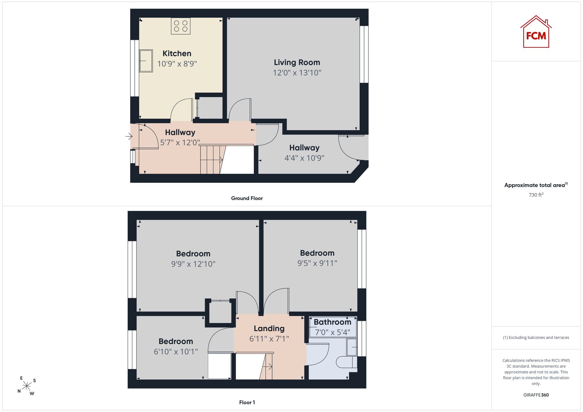 125 Mill Hill, Cleator Moor floorplan