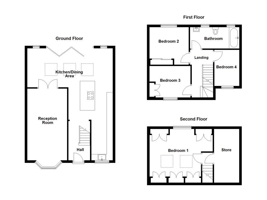 Elm Road, Kearsley, Bolton floorplan