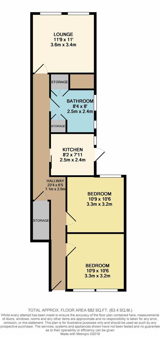 2 Bedrooms Flat to rent in Brettenham Road, London E17