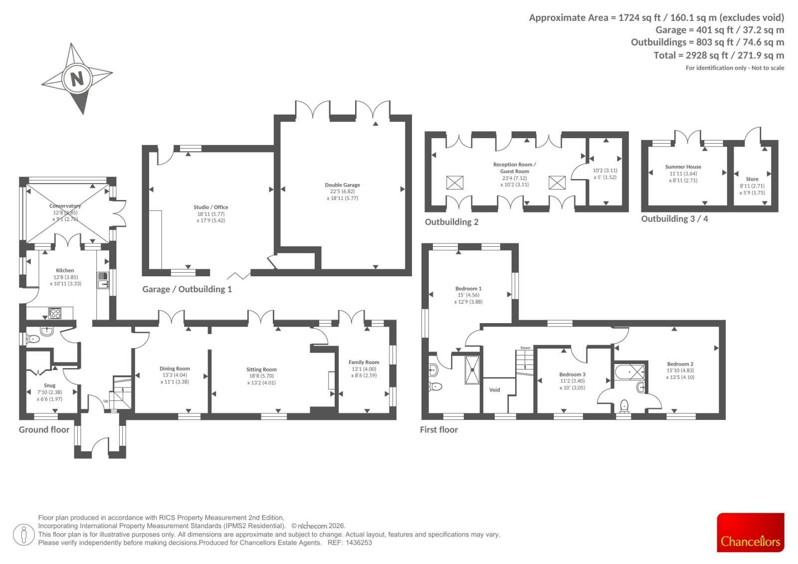 Fishpool Cottage,, Old Chertsey Road, Woking floorplan