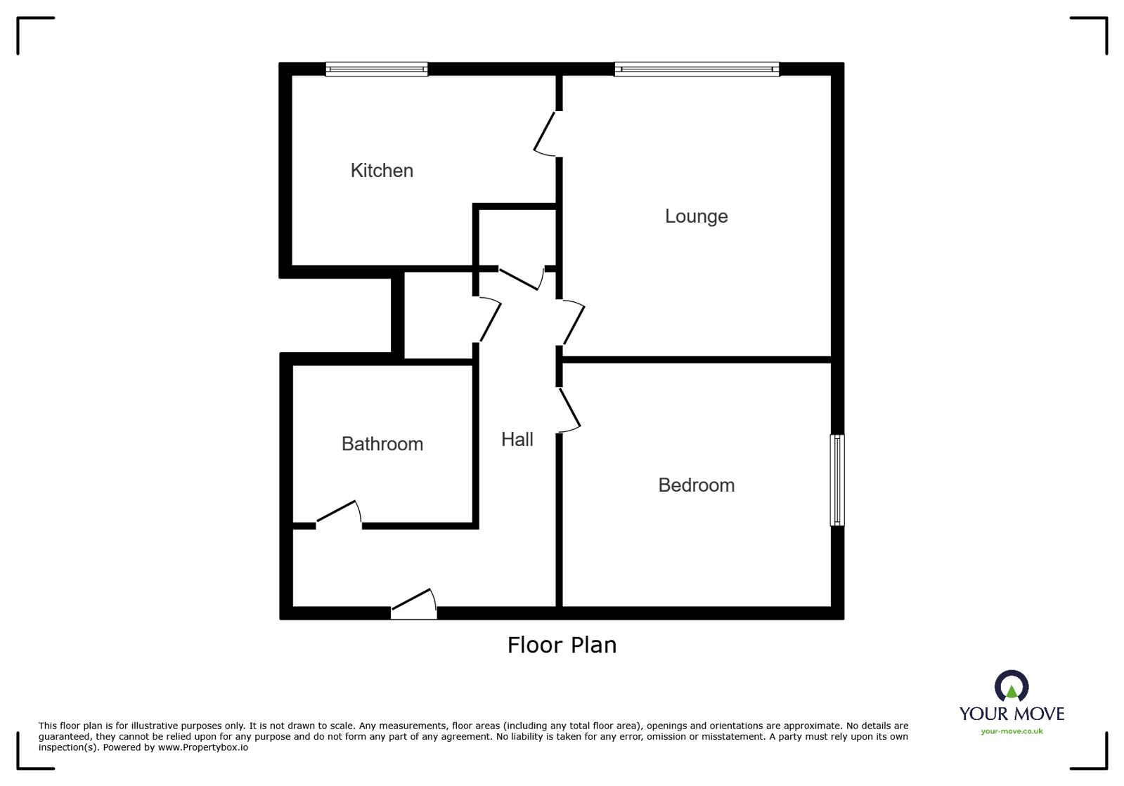 Flat 112, St. Cecilias,, Okement Drive, West Midlands floorplan