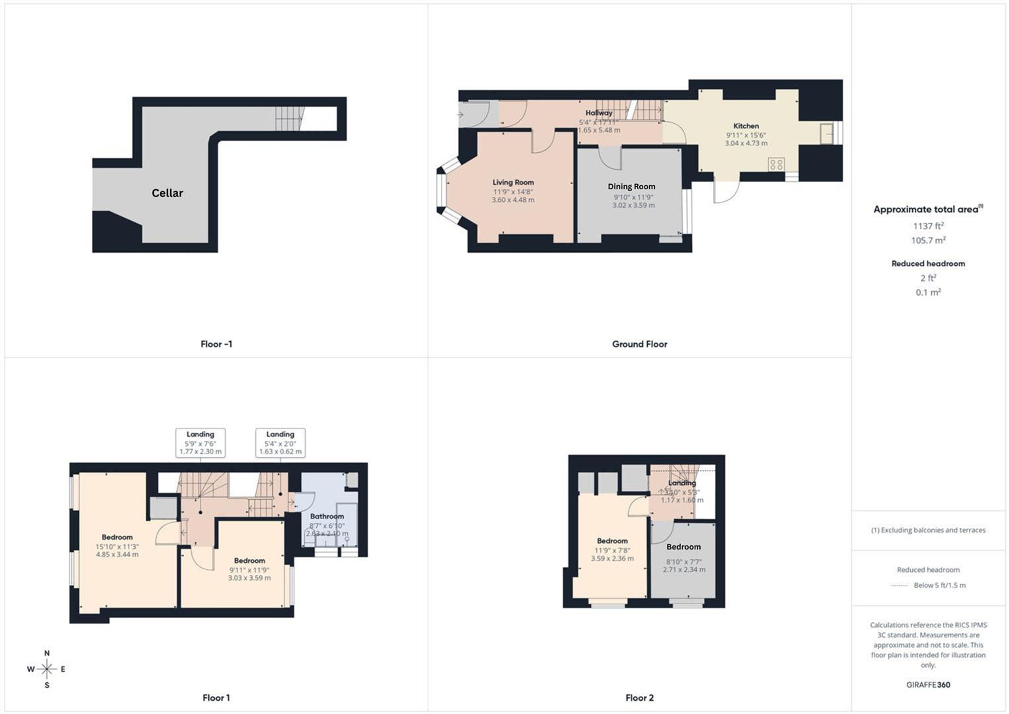 3 Regent Street, Lancaster floorplan