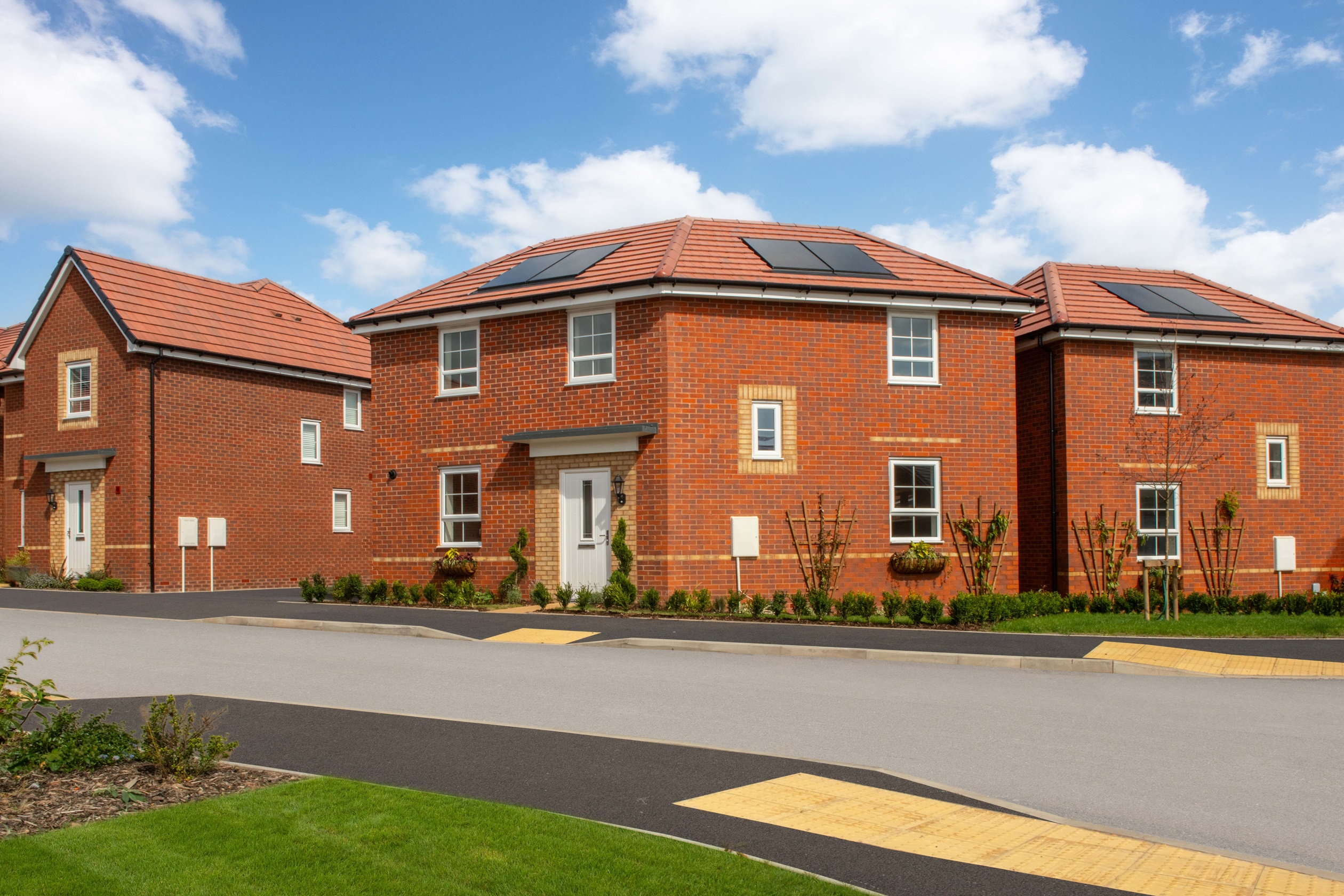 Exterior View Of Our 3 Bed Lutterworth Home