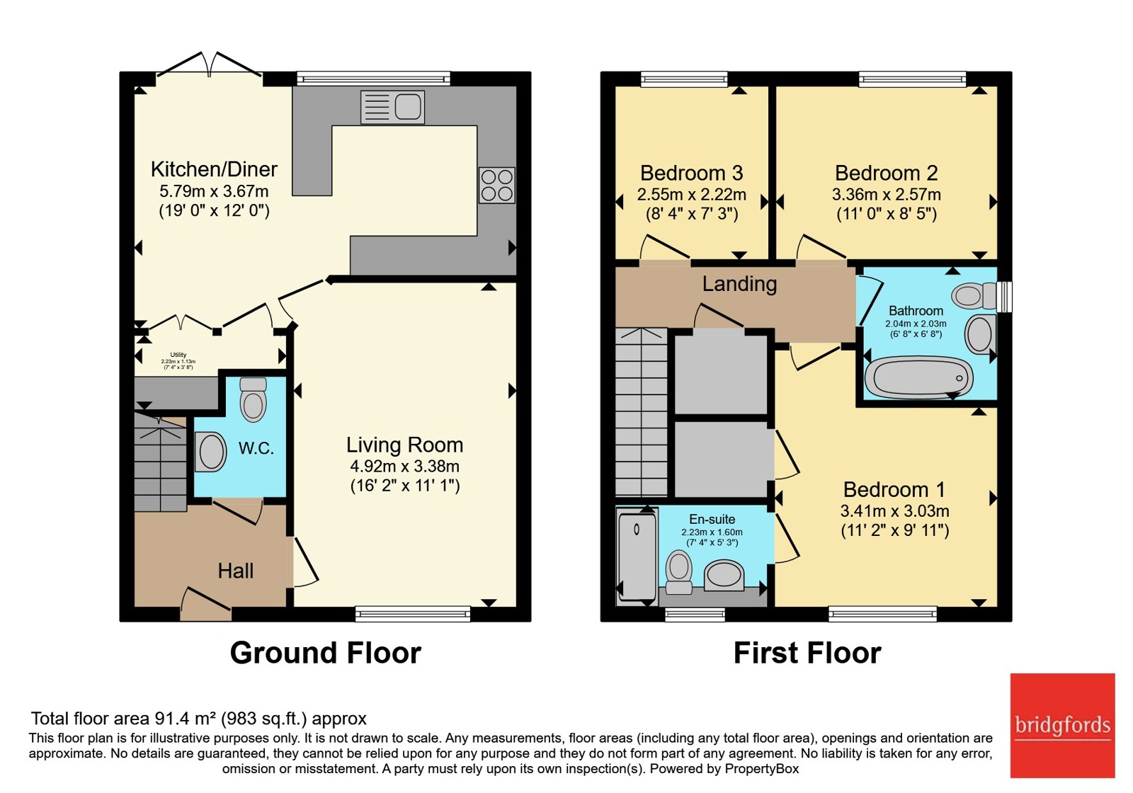 35, Scarfell Crescent, Northwich floorplan