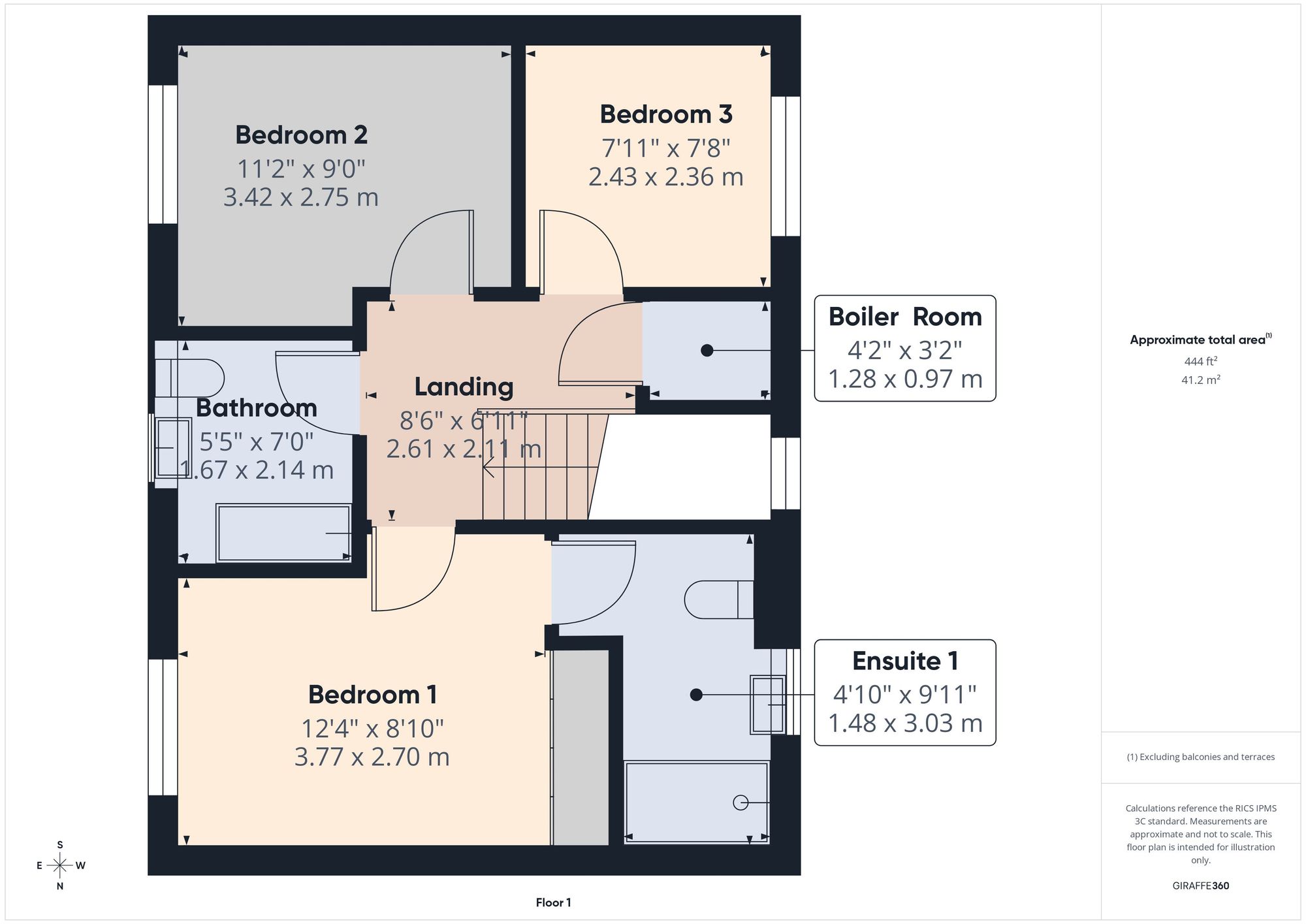 3 Alan Peacock Way, Middlesbrough floorplan
