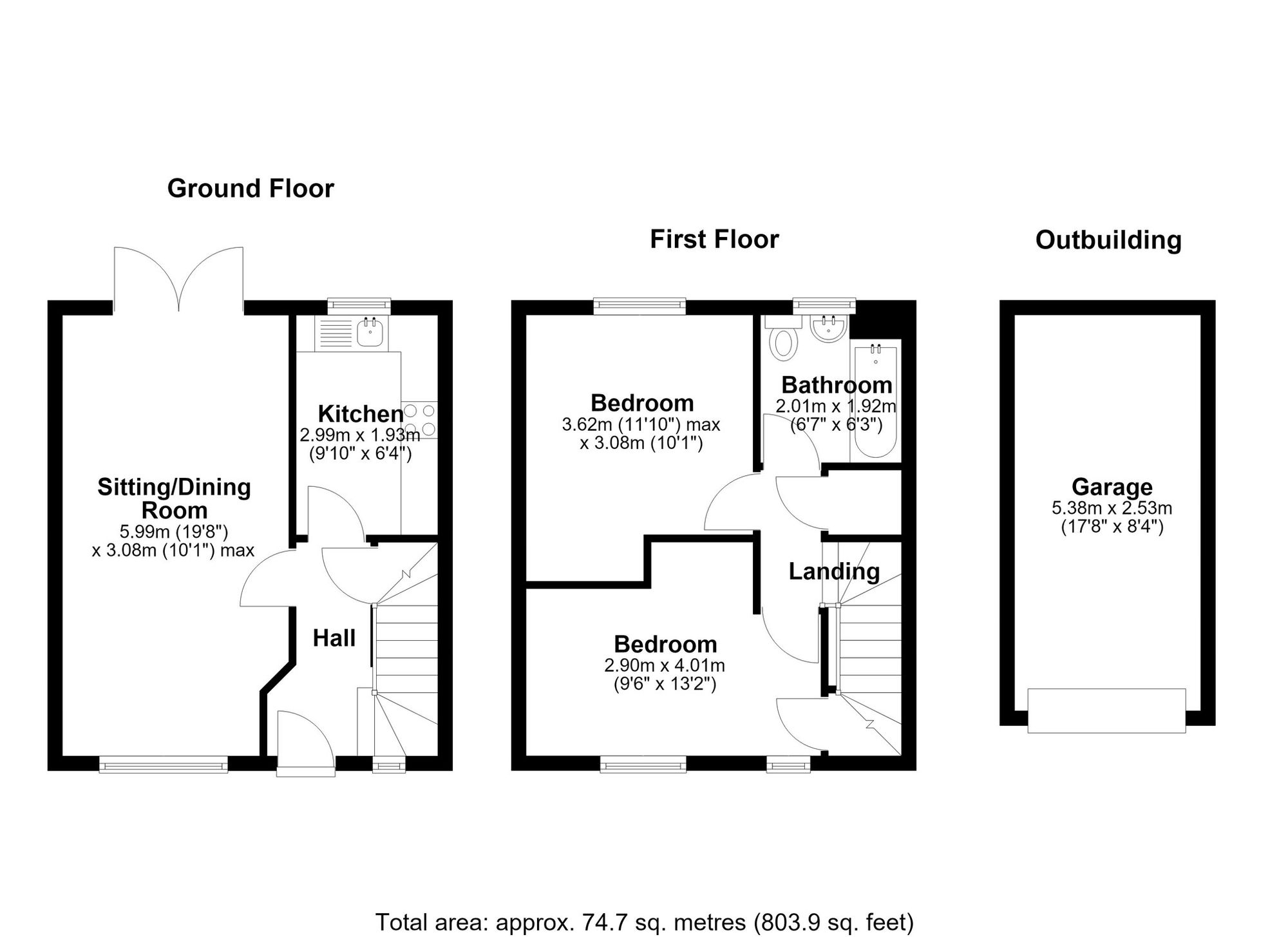 7 Thistle Close, Basildon floorplan