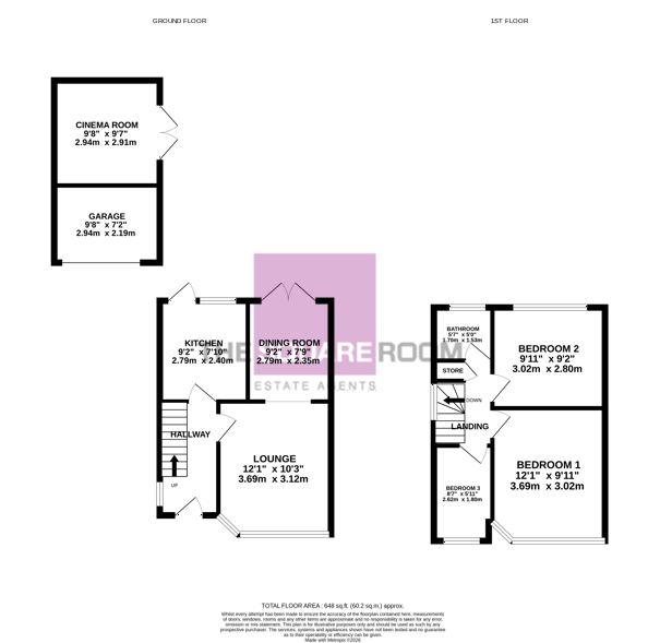 32, Beverley Avenue, Poulton-Le-Fylde floorplan
