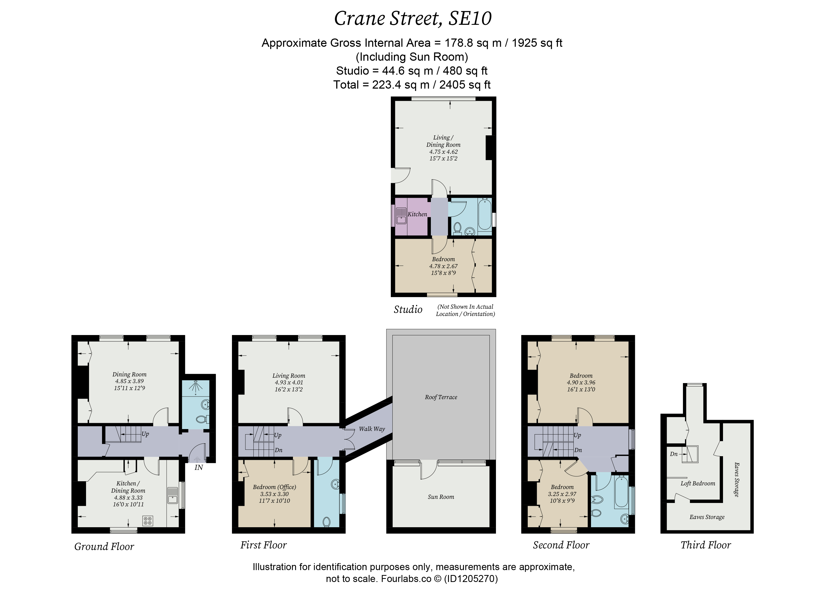 19, Crane Street, London floorplan