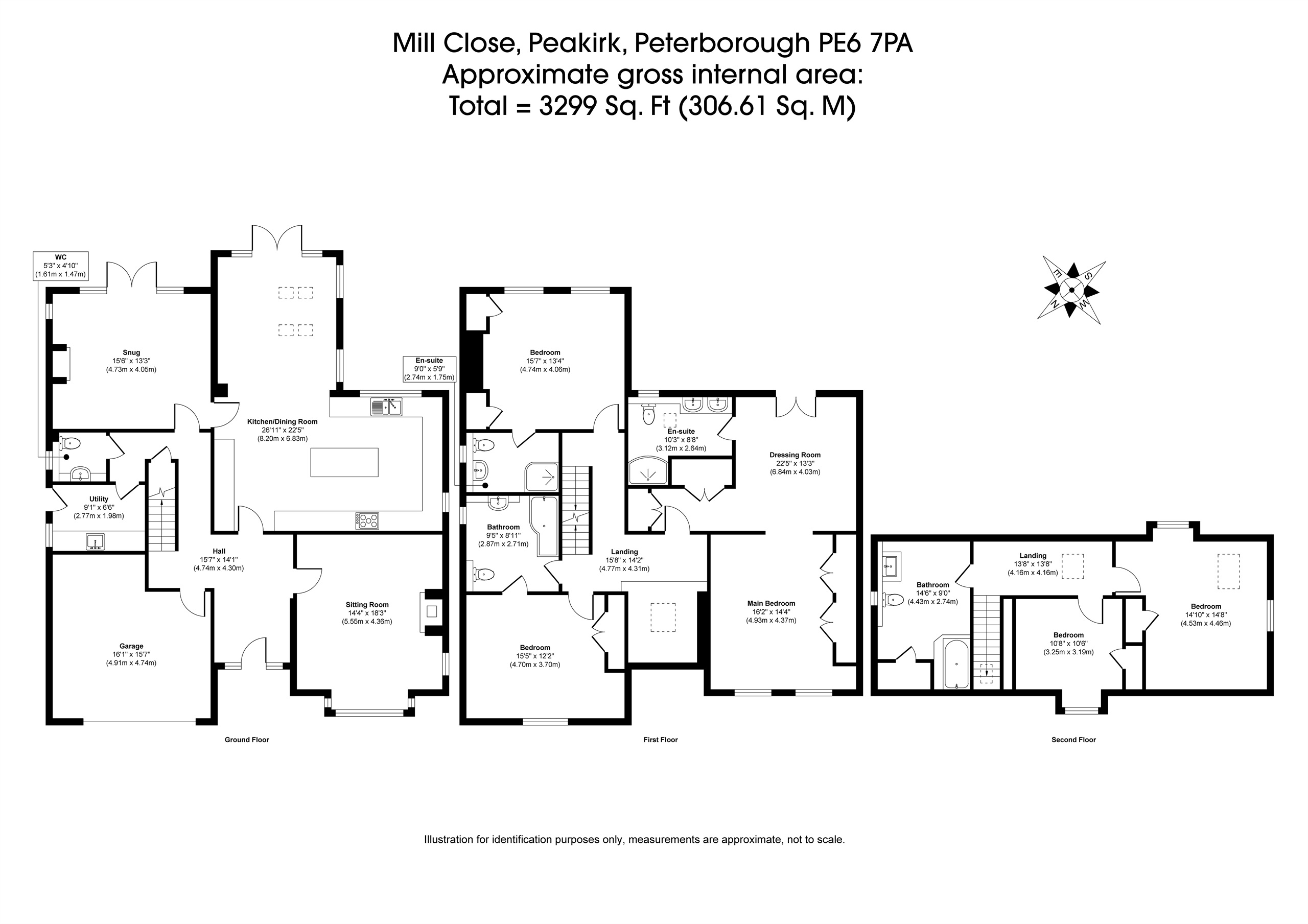 4, Mill Close, Peterborough floorplan