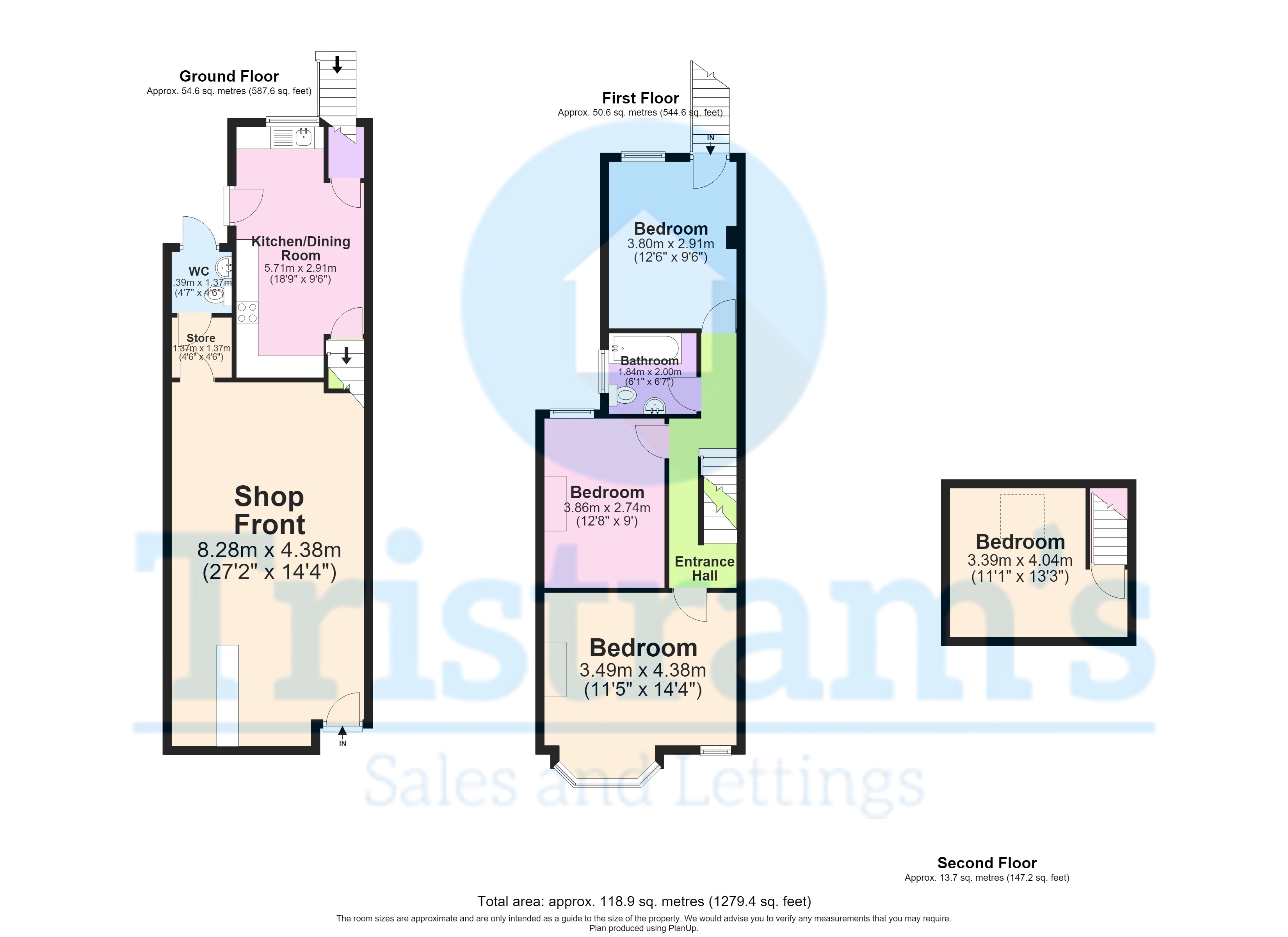 144, St. Thomas Road, Derby floorplan