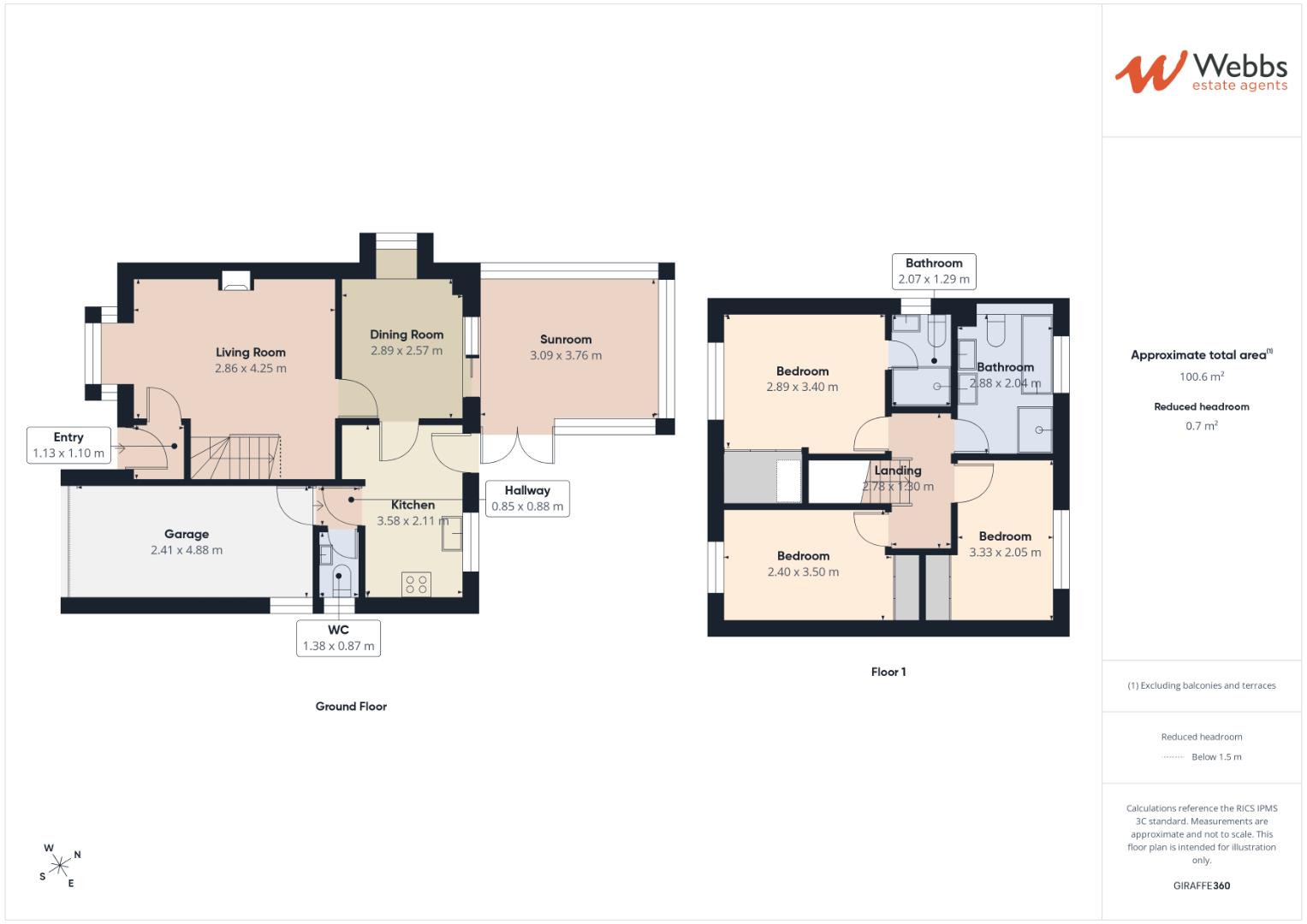 3,, Colliery Drive, Walsall floorplan