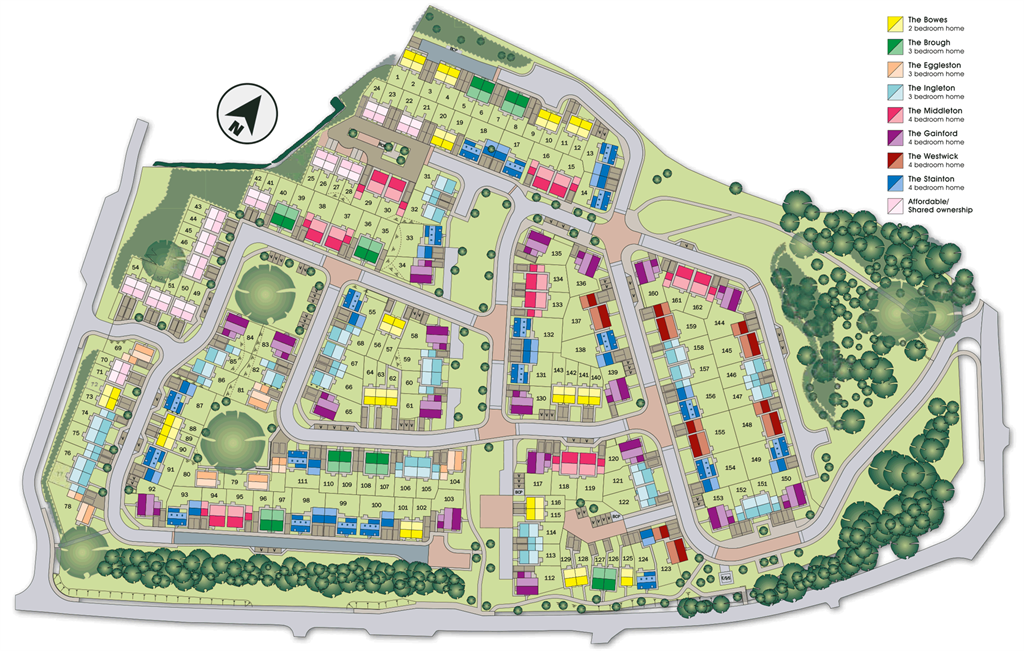 "The Middleton" at Grassholme Way, Startforth, Barnard Castle DL12, 4 bedroom property for sale