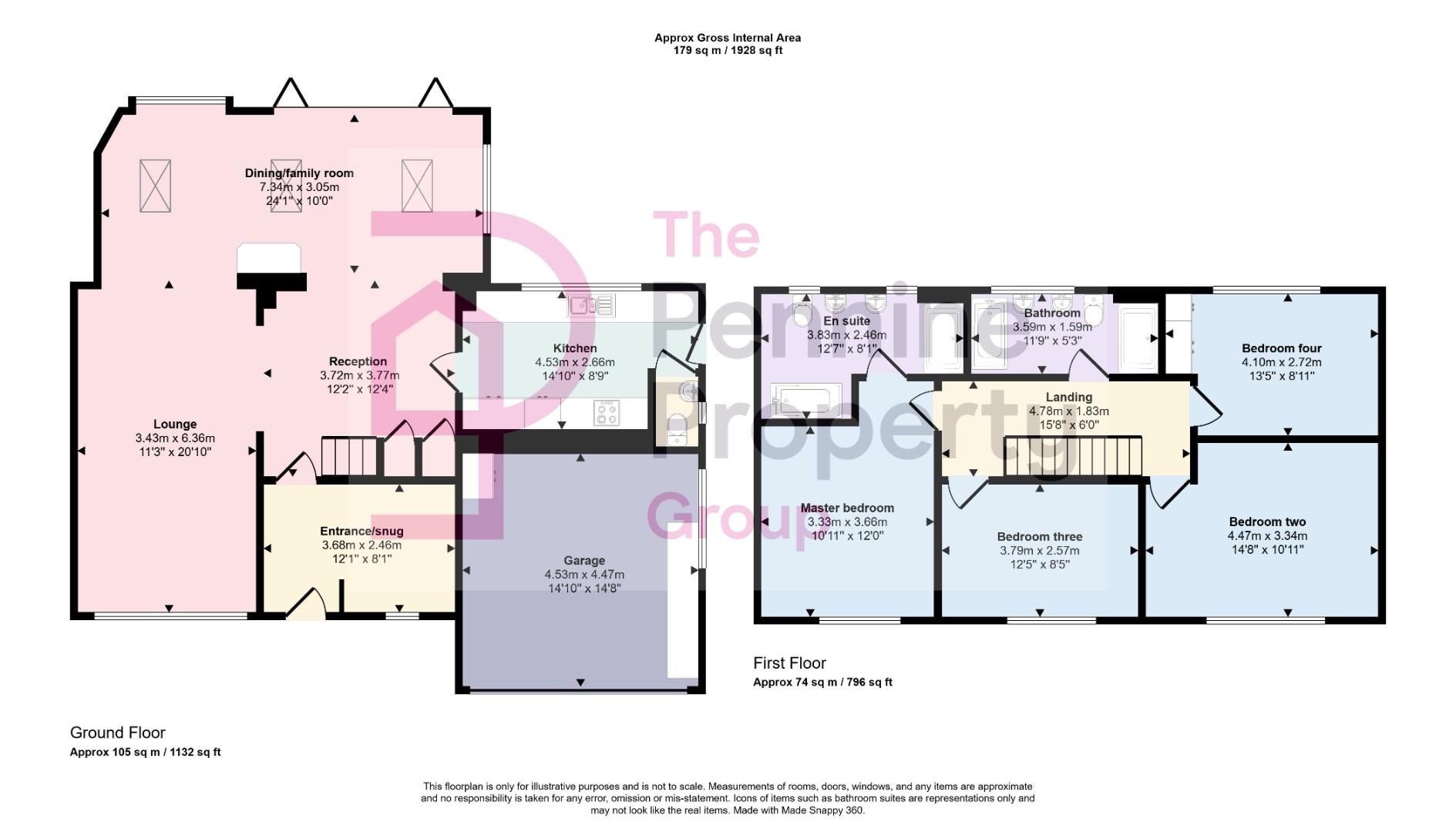 3, Beaumont Road, Barnsley floorplan