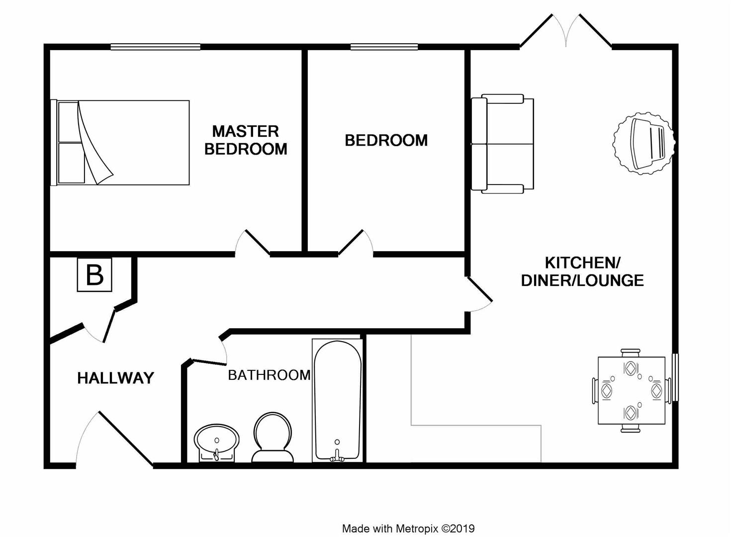 2 Bedrooms Flat for sale in St. Andrews Road, Ellesmere Port CH65