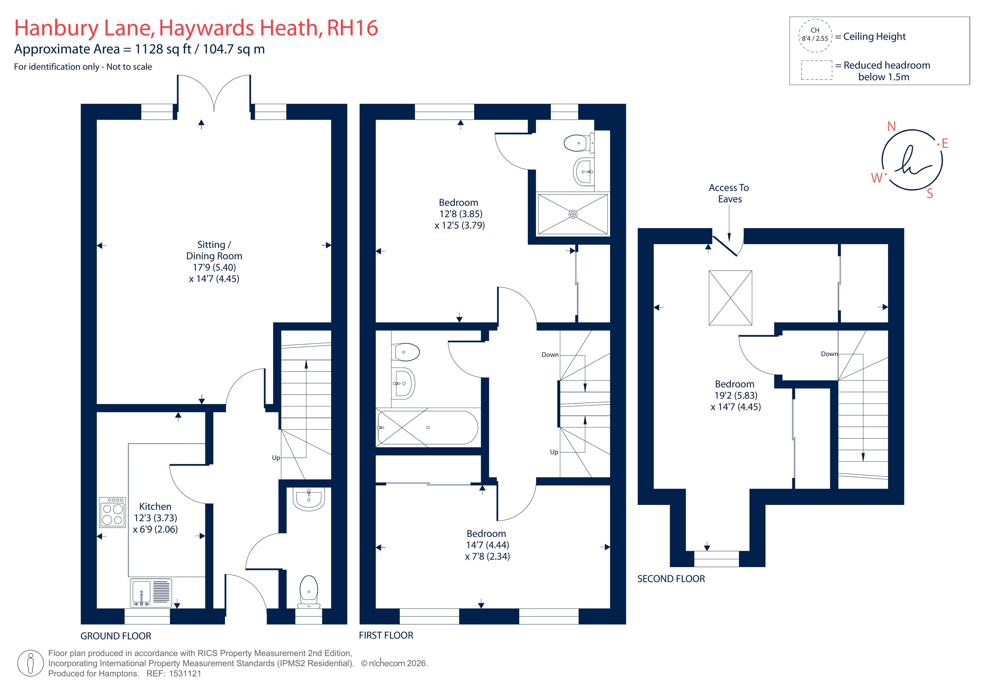 Hanbury Lane, Haywards Heath floorplan