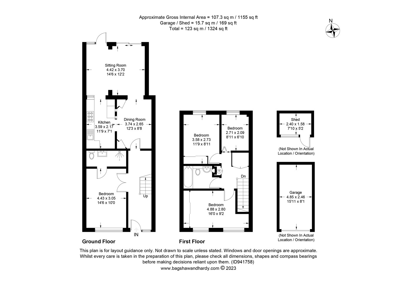 Silkham Road, Oxted RH8, 3 bedroom terraced house for sale 64069933