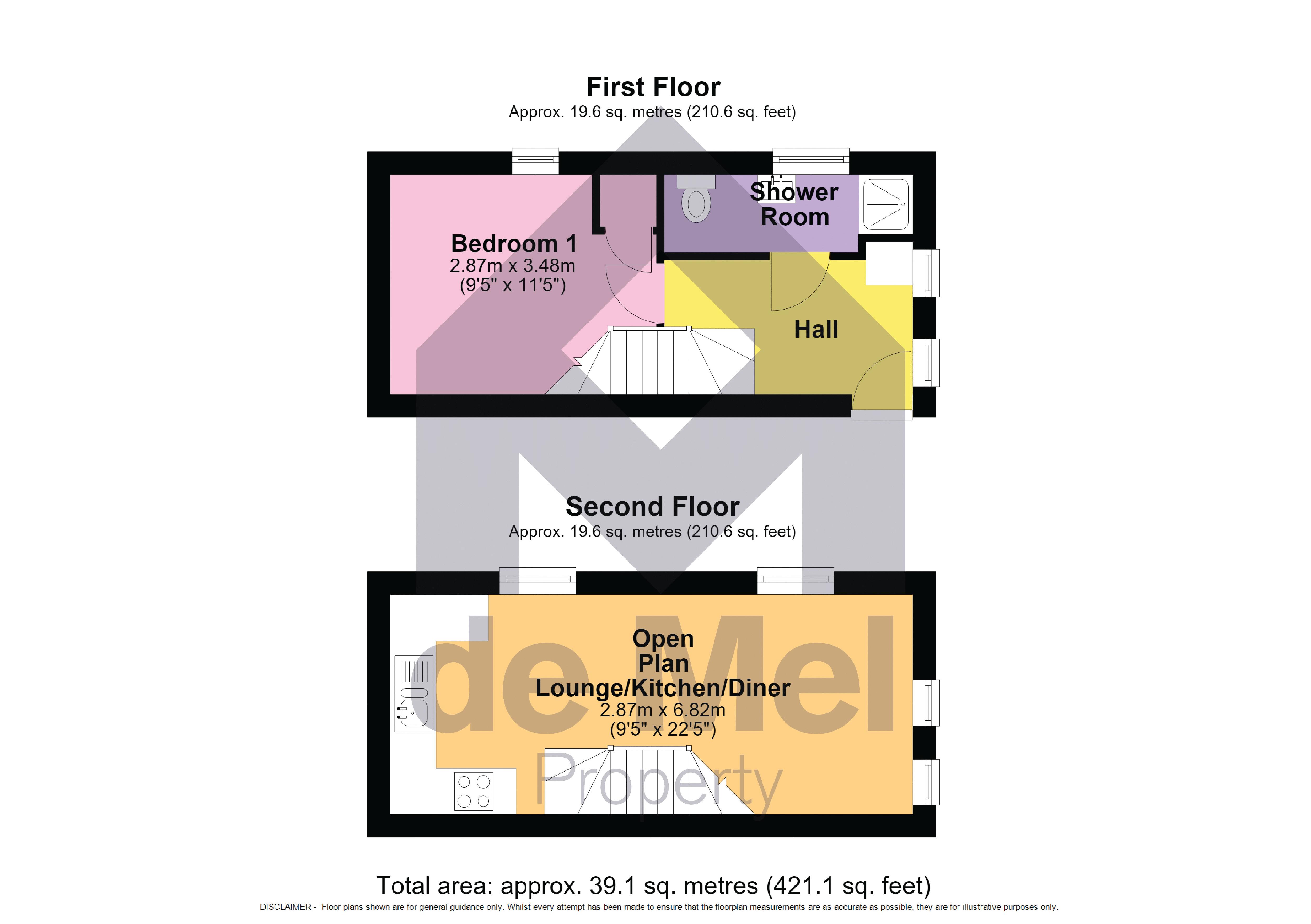 Flat 5, 238, London Road, Cheltenham floorplan