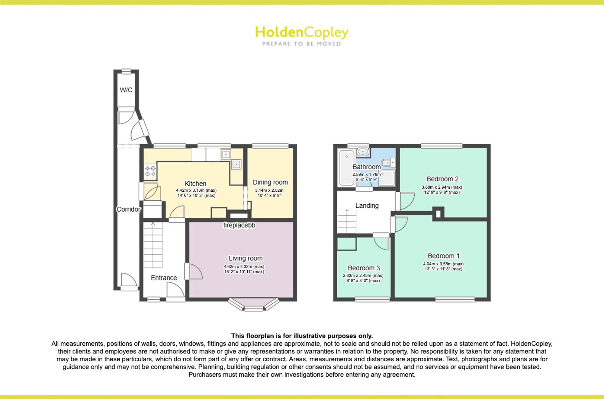 60 Flamsteed Road, Nottingham floorplan