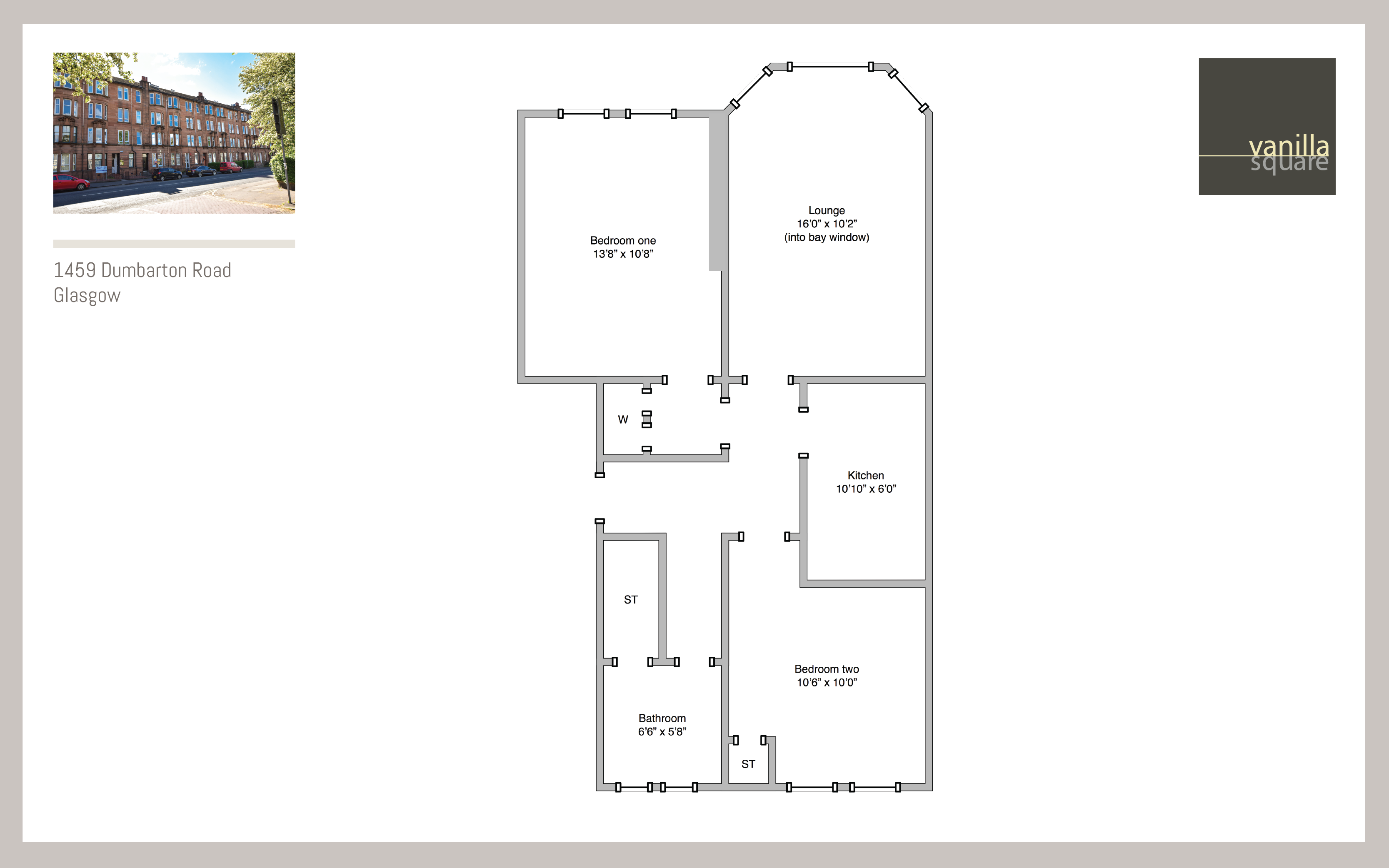 2 Bedrooms Flat for sale in Dumbarton Road, Whiteinch, Glasgow G14