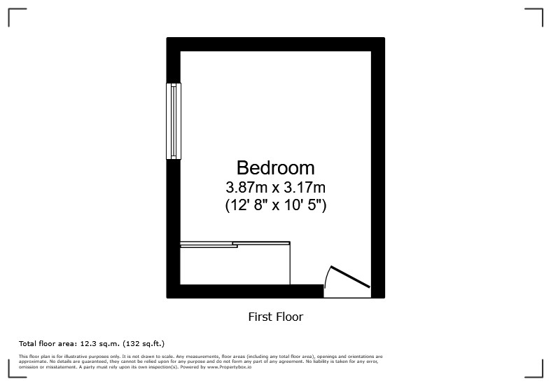 Room 3, 20, School Road, Birmingham floorplan