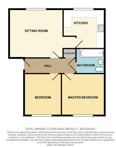 2 Bedrooms Flat for sale in Crompton Street, Chelmsford, Essex CM1