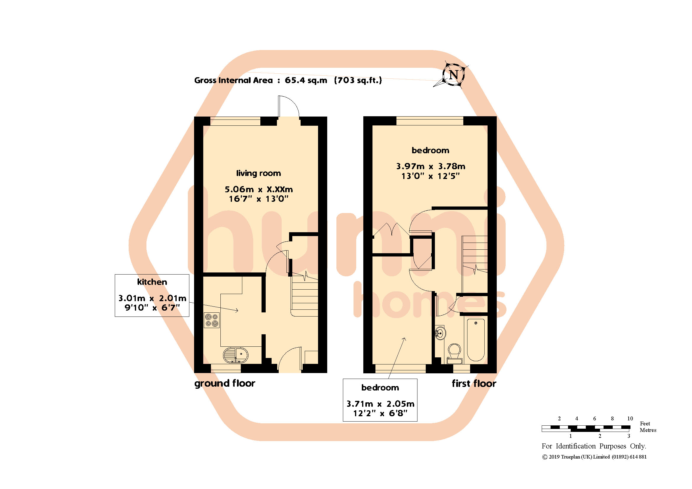 2 Bedrooms End terrace house for sale in Barnetts Way, Tunbridge Wells, Kent TN4