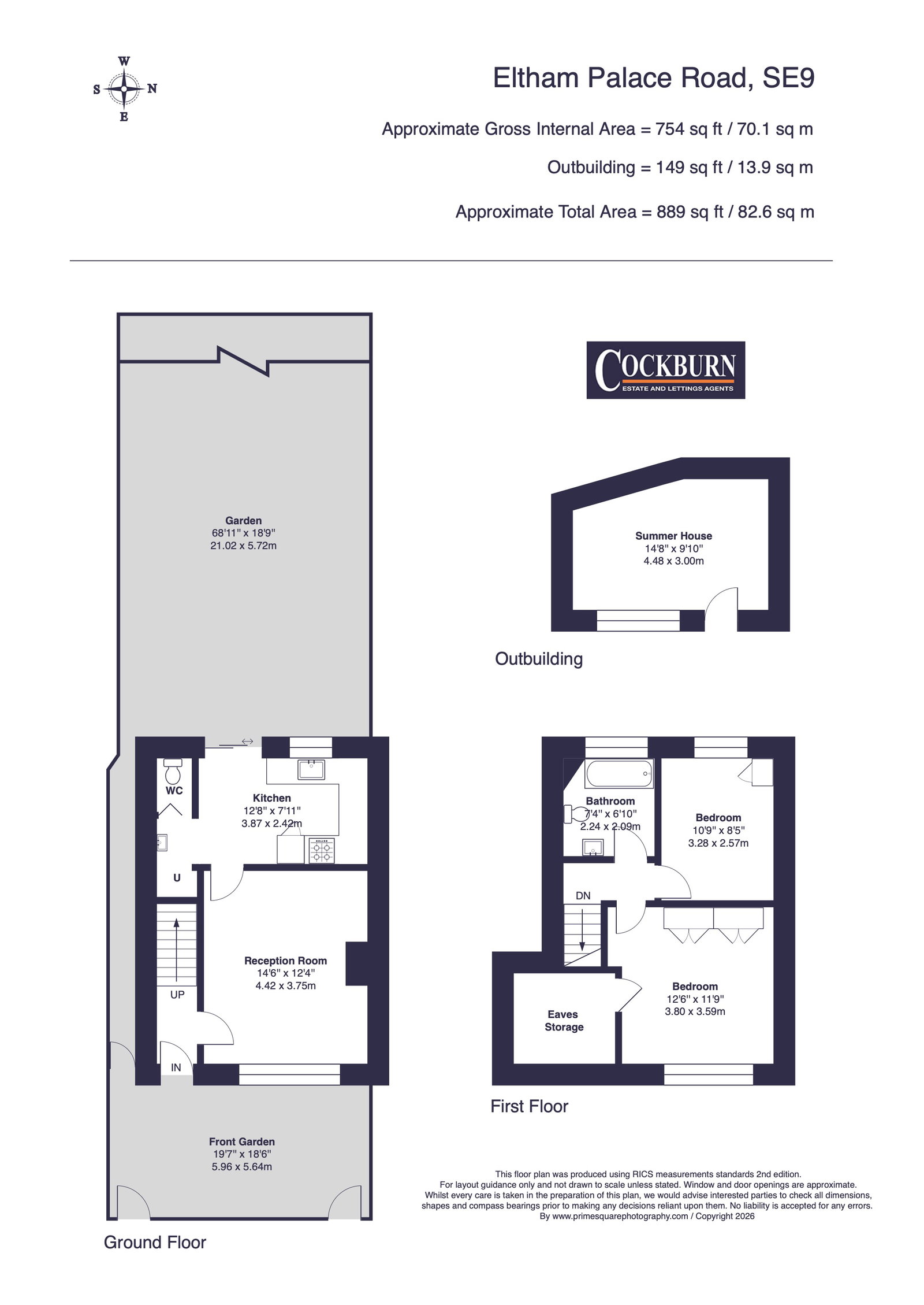 186, Eltham Palace Road, London floorplan