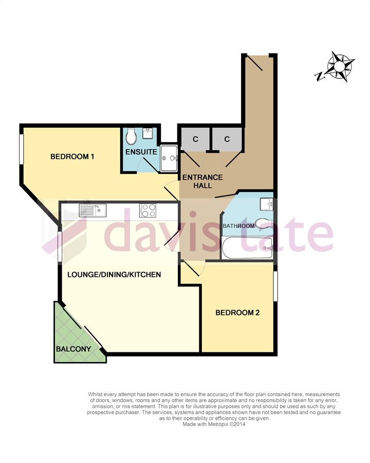 2 Bedrooms Flat to rent in Projection West, Merchants Place, Reading RG1