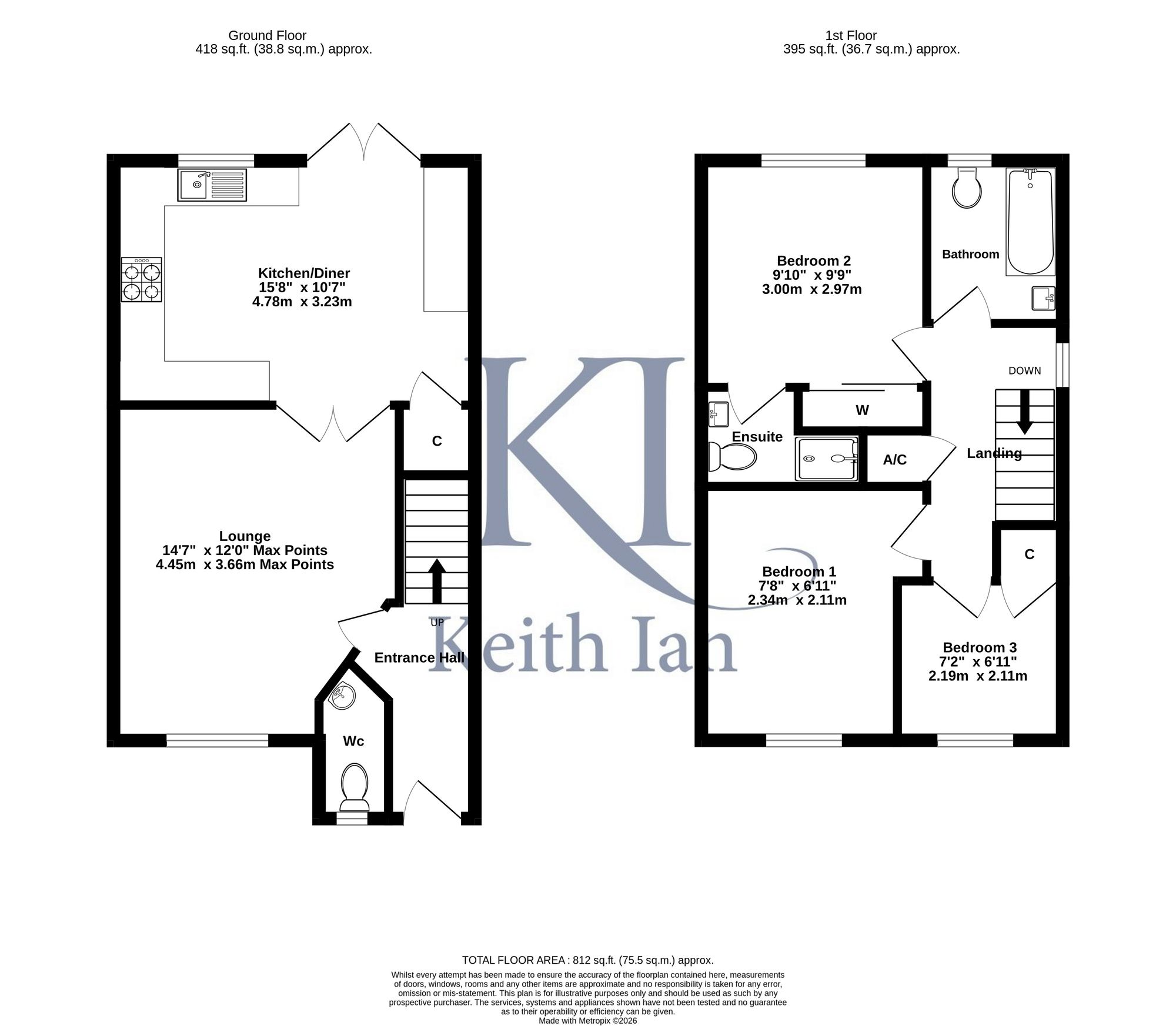 58 Great Innings North, Hertford floorplan