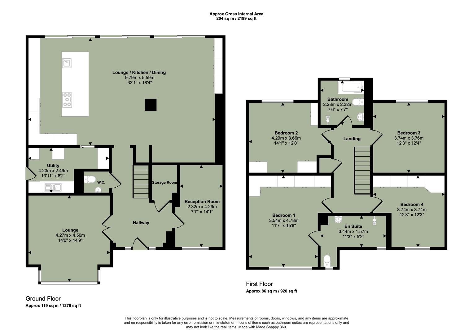 5, Vicarage Court, Cardiff floorplan