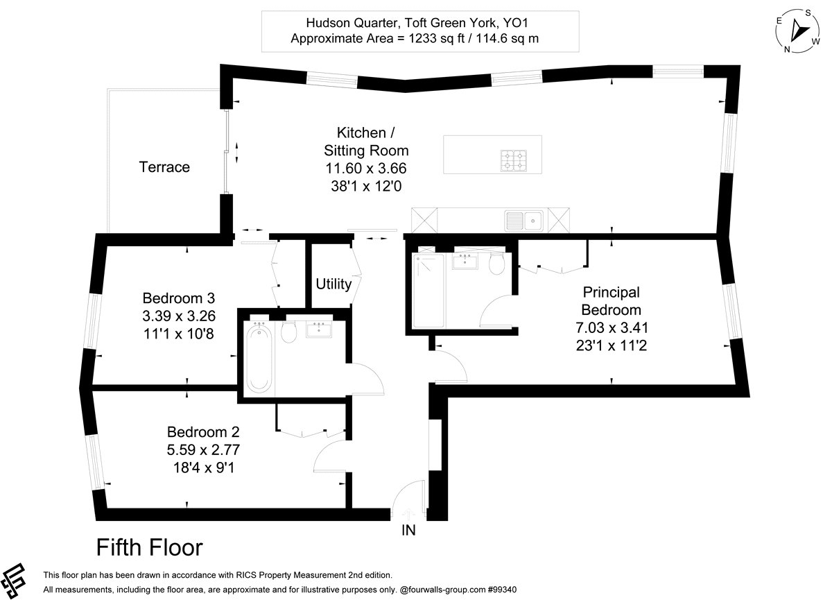 36 Waverley, Hudson Quarter,, Toft Green, North Yorkshire floorplan