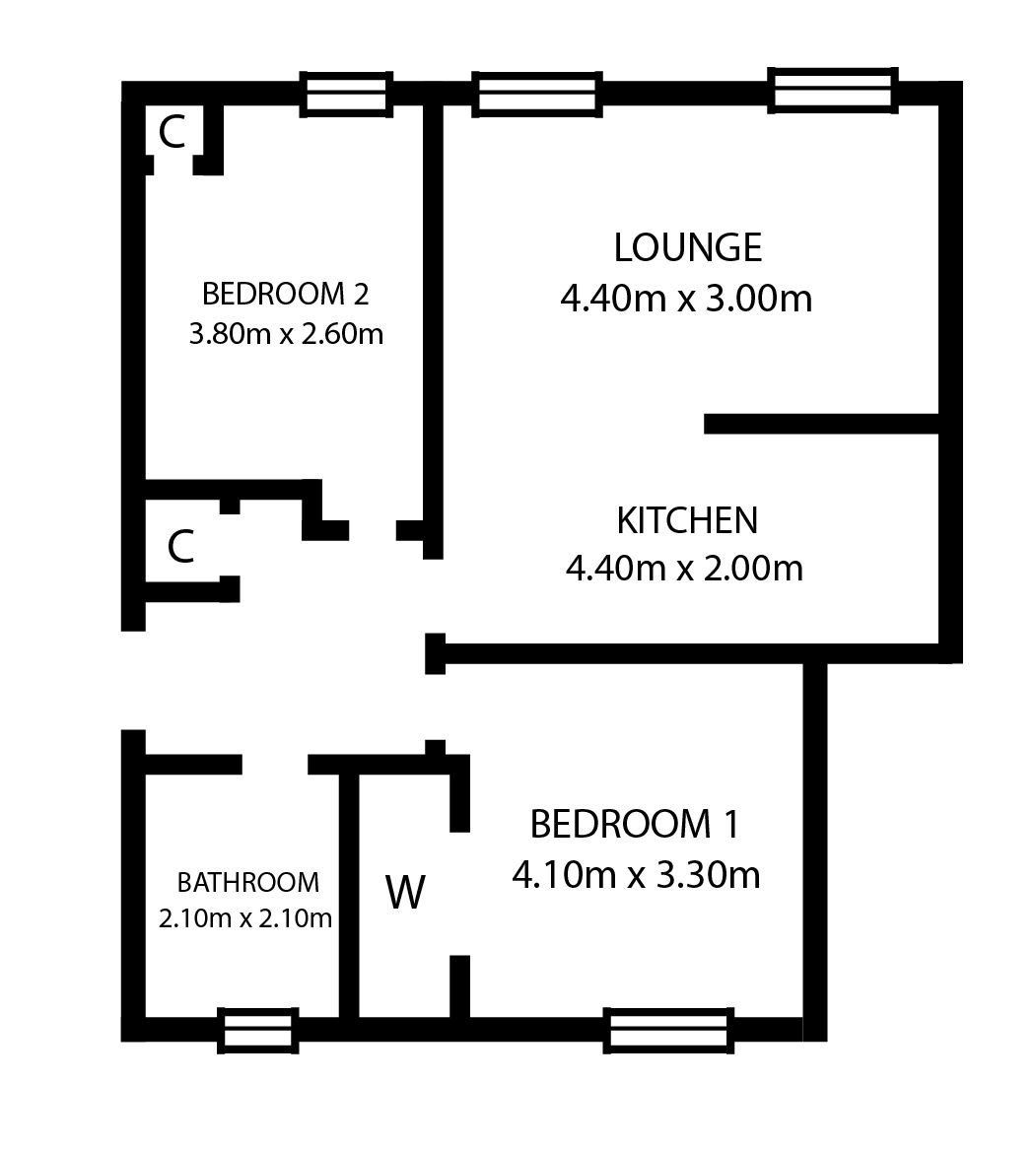 2 Bedrooms Flat for sale in 84 Glendevon Drive, Stirling FK8