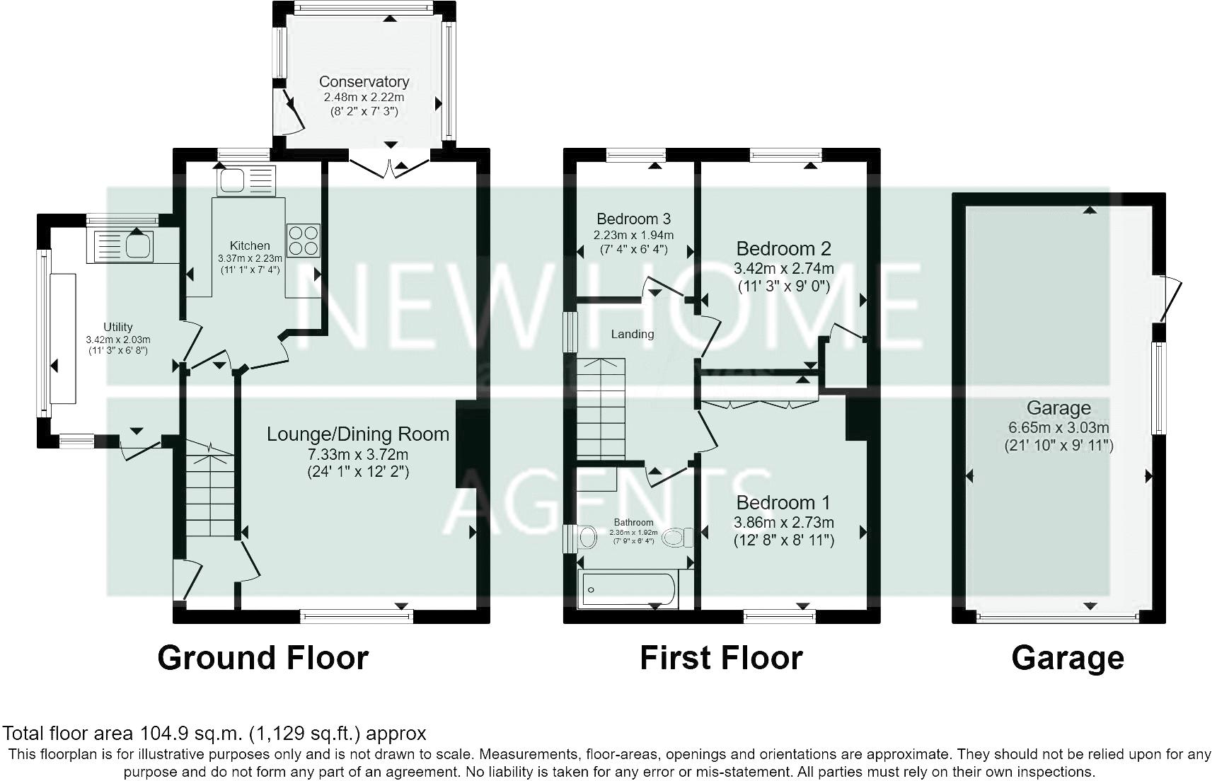 2, Romsey Place, Mansfield floorplan