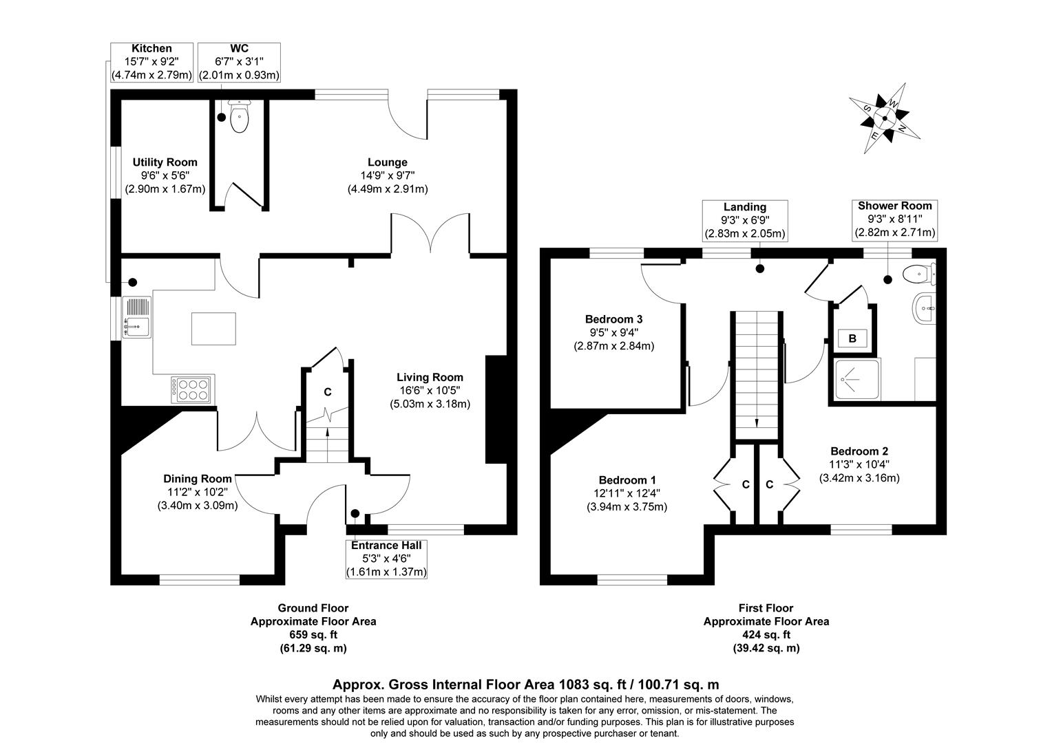 3, Rodmore Crescent, Shepton Mallet floorplan