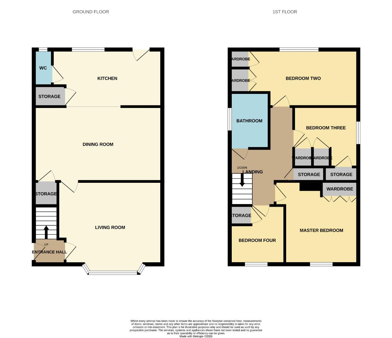 28, Lime Grove, Shildon floorplan