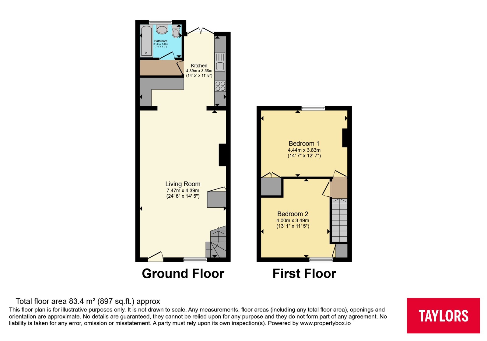 65, Florence Street, Wiltshire floorplan