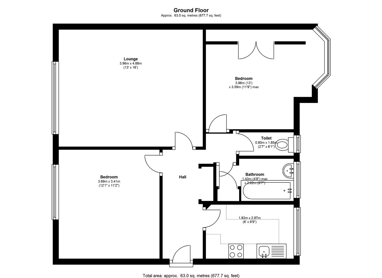 2 Bedrooms Flat to rent in Merton Mansions, Bushy Road, Raynes Park SW20