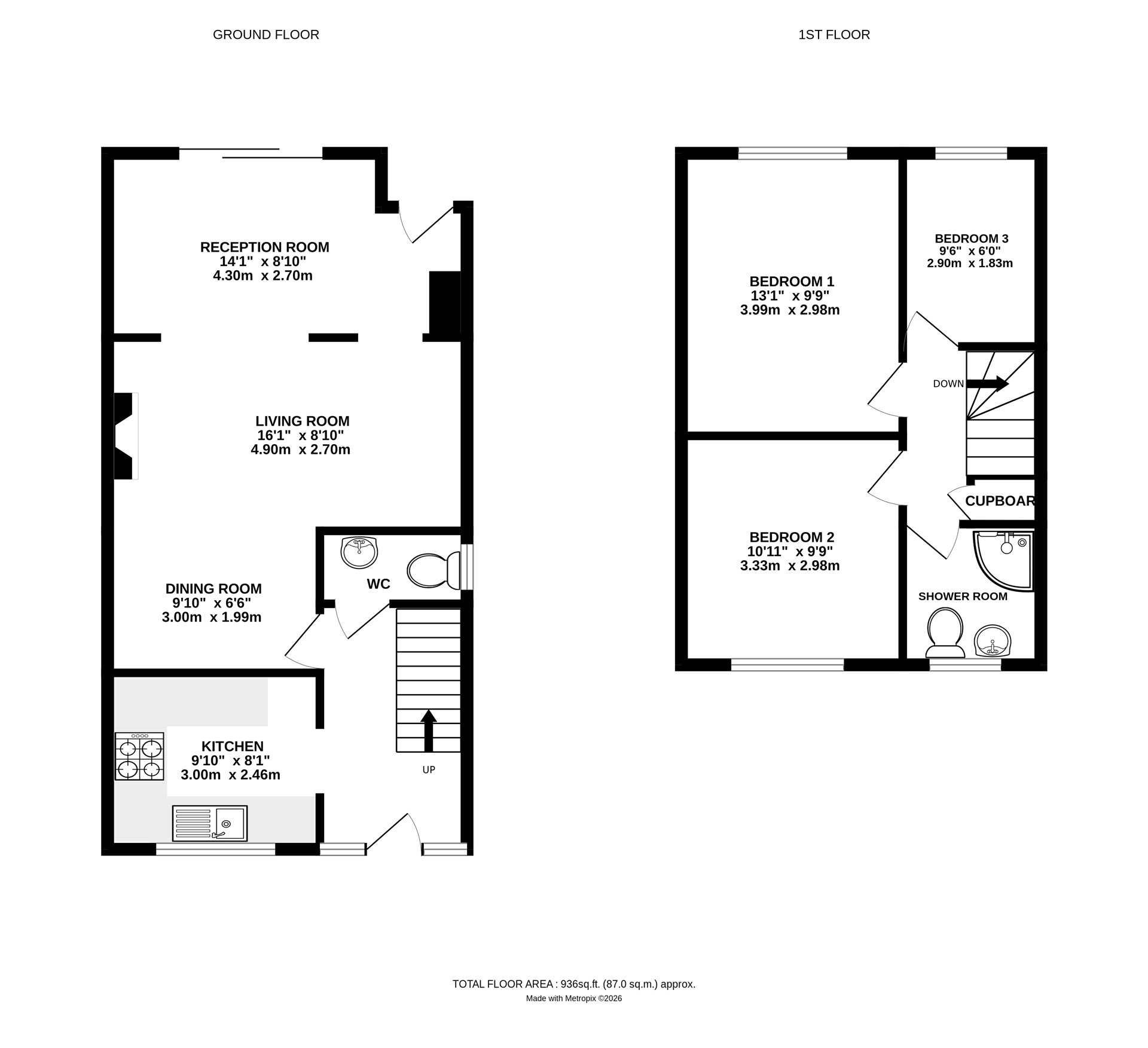 15 Lime Grove, Exmouth Devon, Devon floorplan