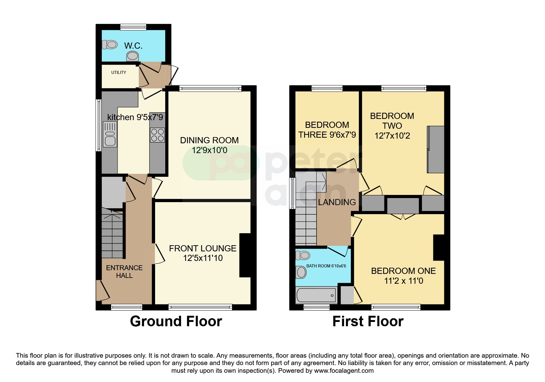68, Pantmawr Road, Cardiff floorplan