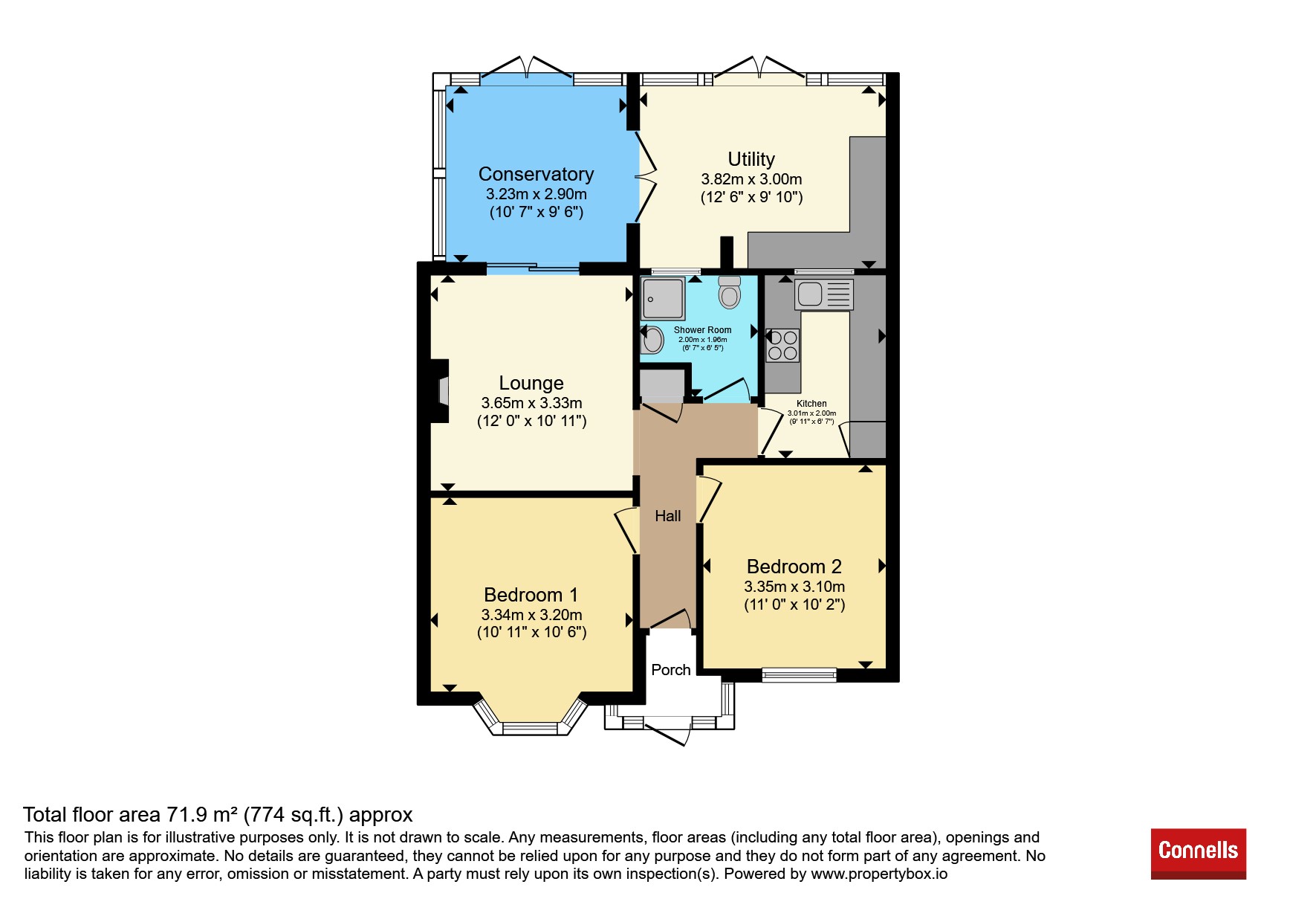 28, Skerry Rise, Chelmsford floorplan
