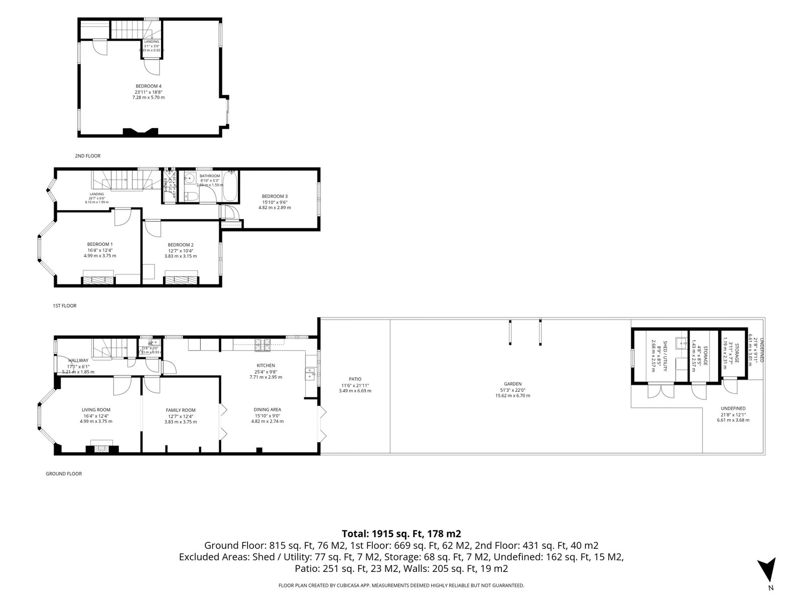 11, Springcroft Avenue, London floorplan