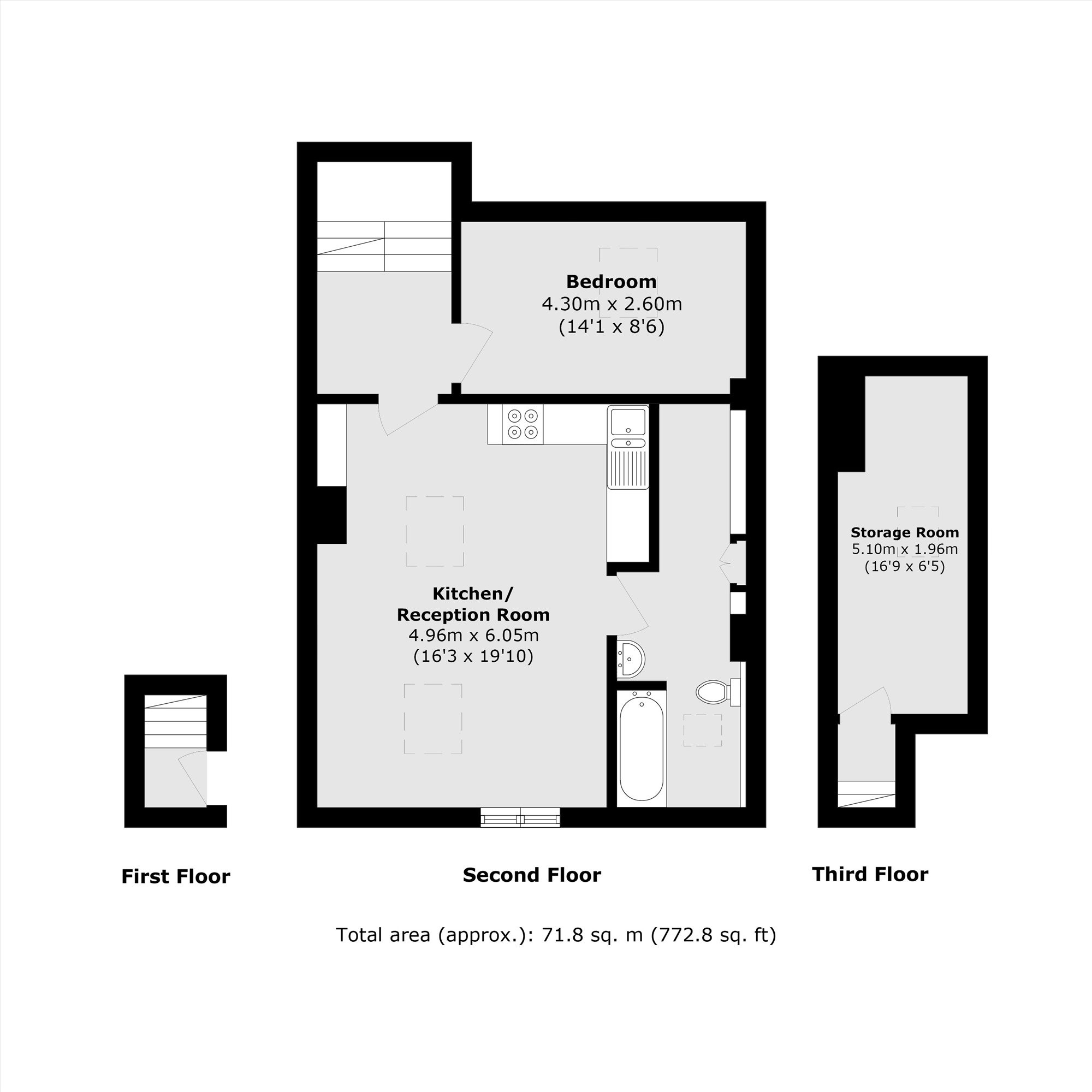 27D, Tierney Road, London floorplan