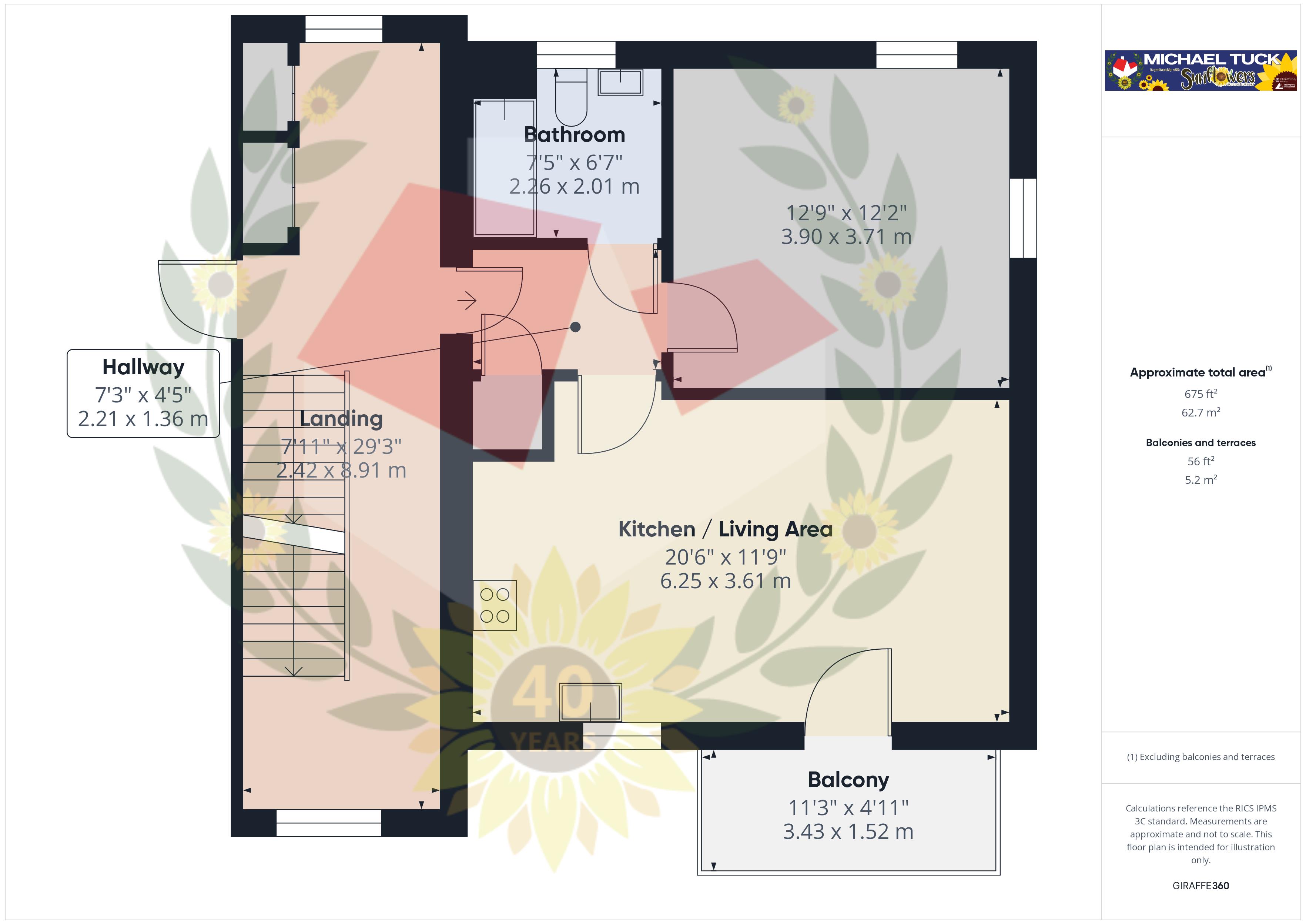 4, Luton Close, Bristol floorplan
