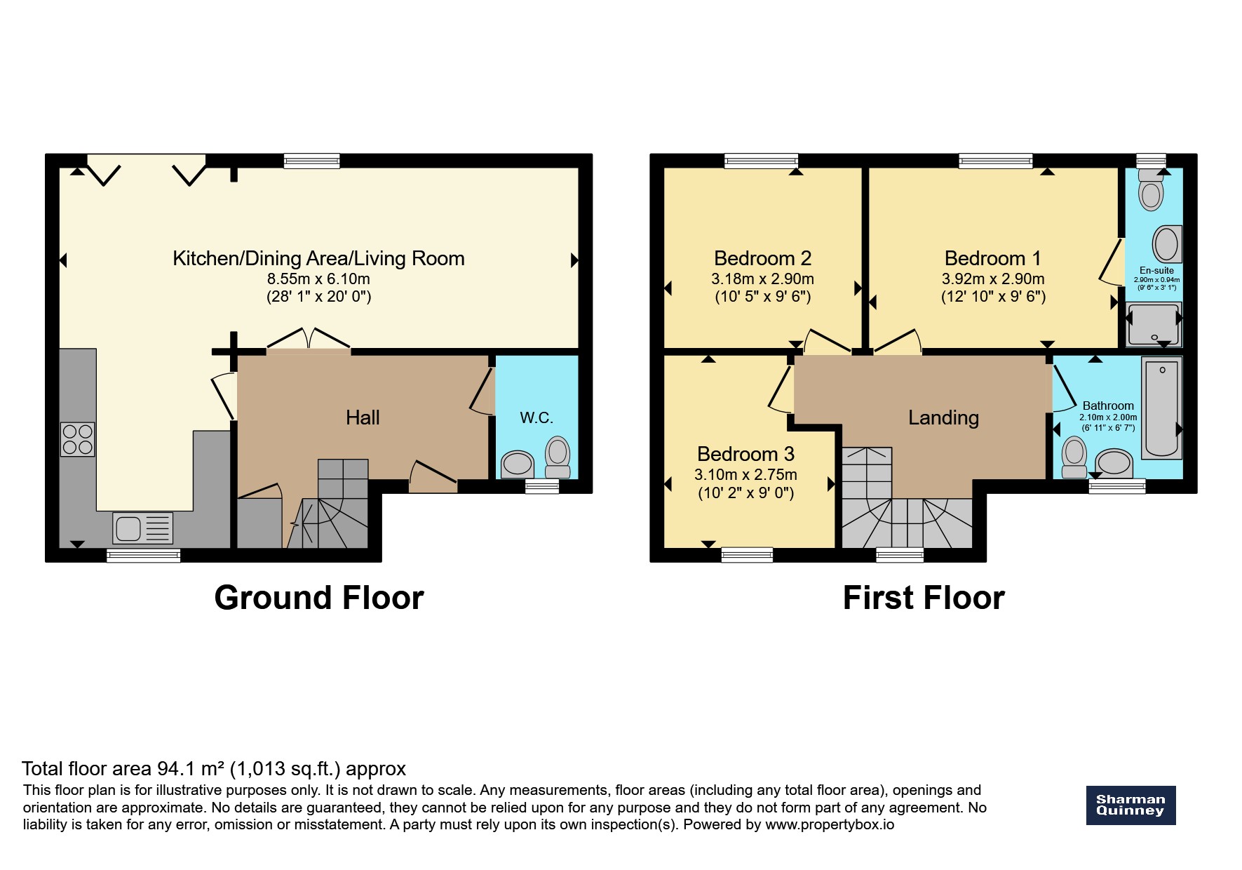 46, Beluga Close, Peterborough floorplan