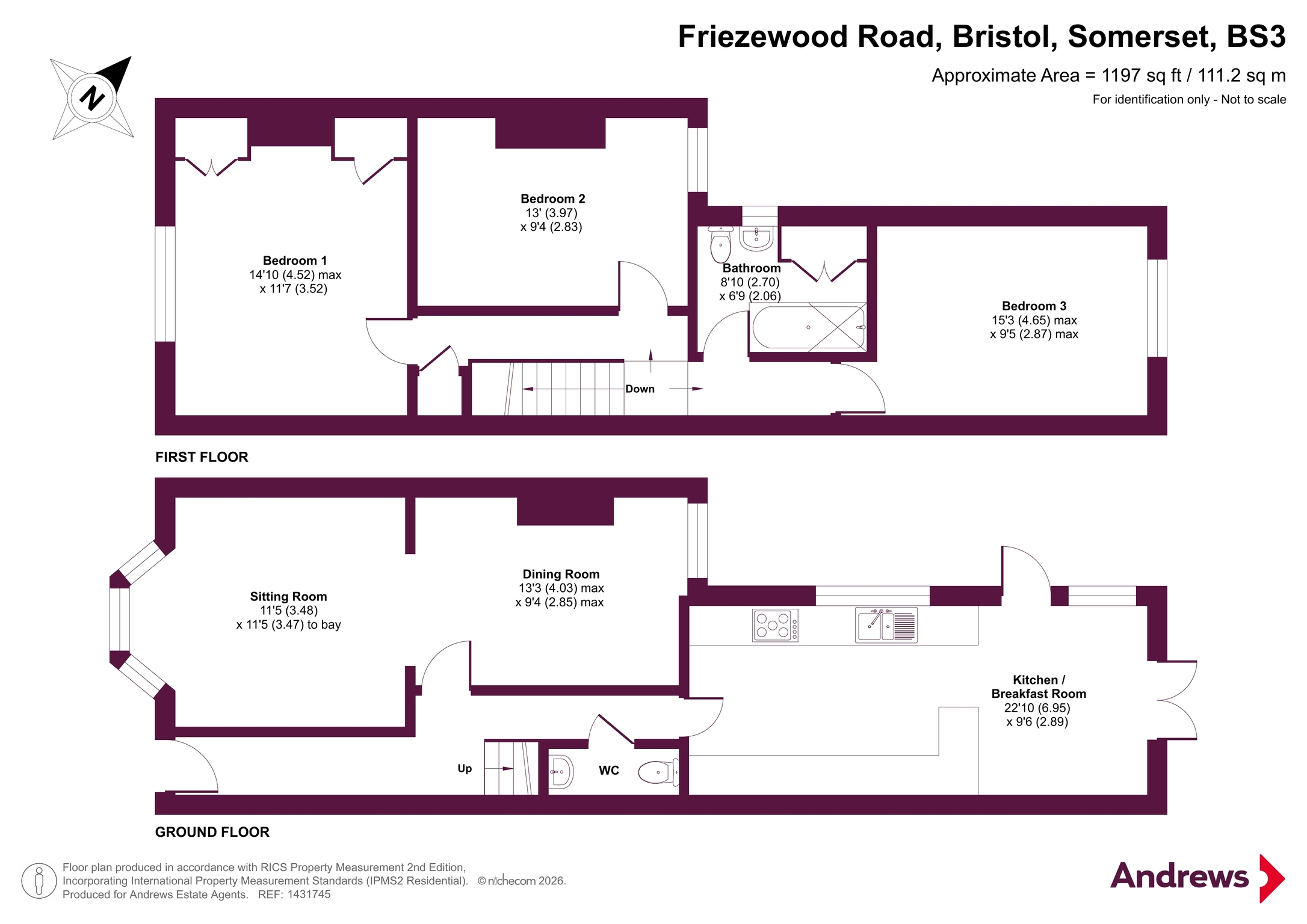 38, Friezewood Road, Somerset floorplan