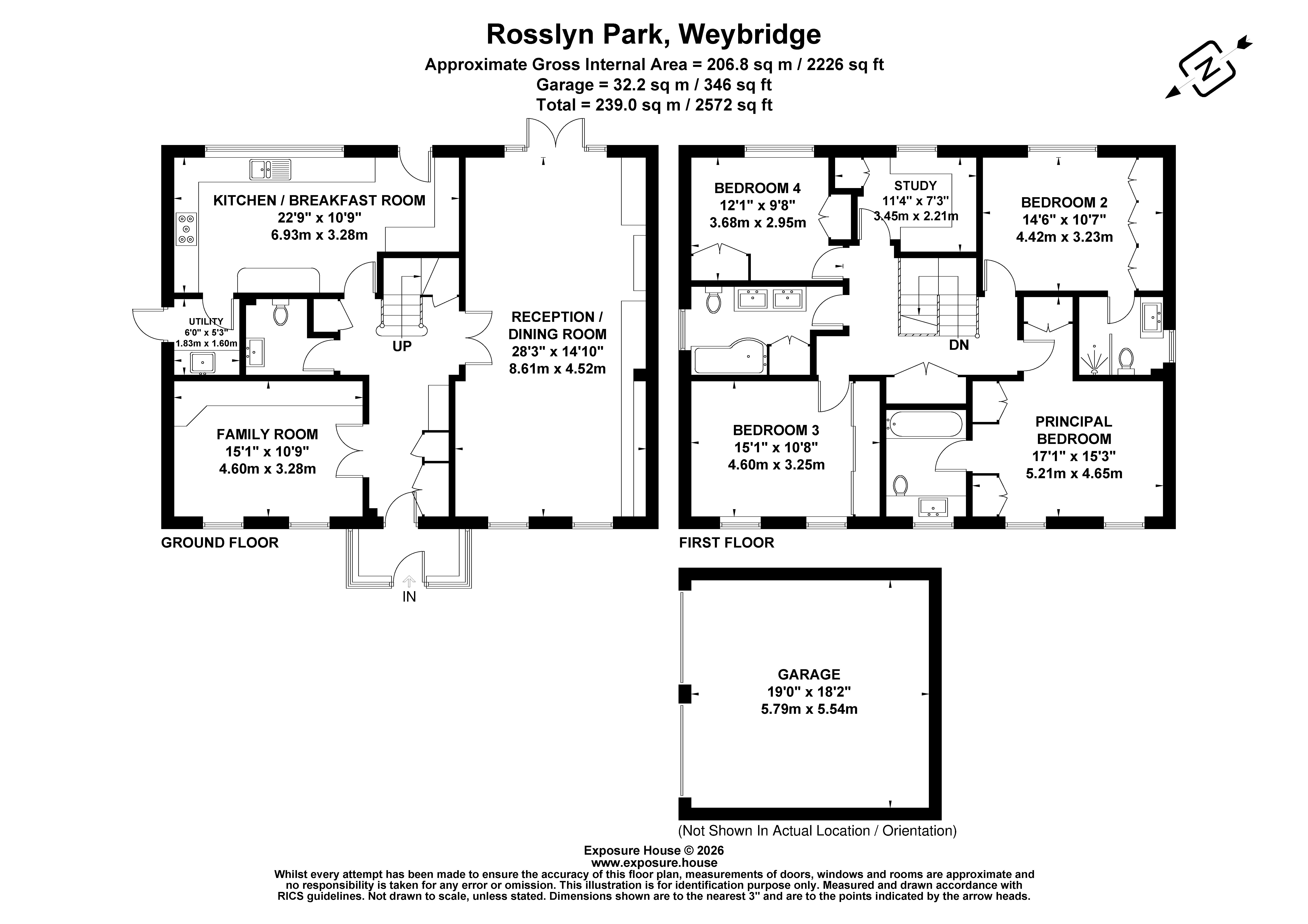 46, Rosslyn Park, Surrey floorplan